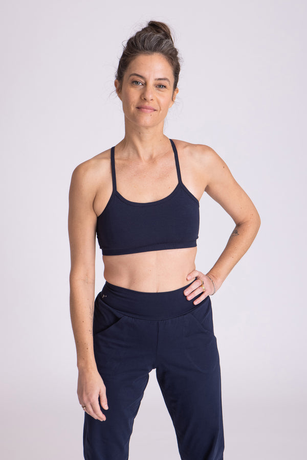Criss Cross Yoga Bra | Ripple Yoga Wear