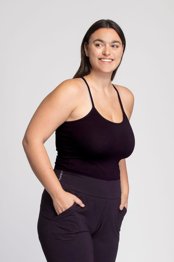 Organic Cotton Criss Cross Tank Top | Ripple Yoga Wear