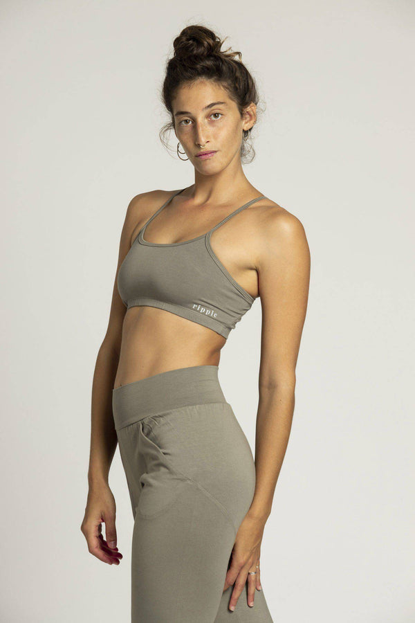 Criss Cross Yoga Bra | Ripple Yoga Wear