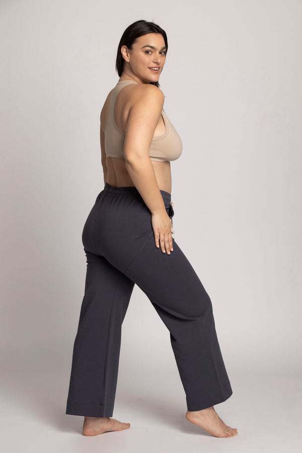 COLSIE - French Terry Wide Leg Lounge Pants