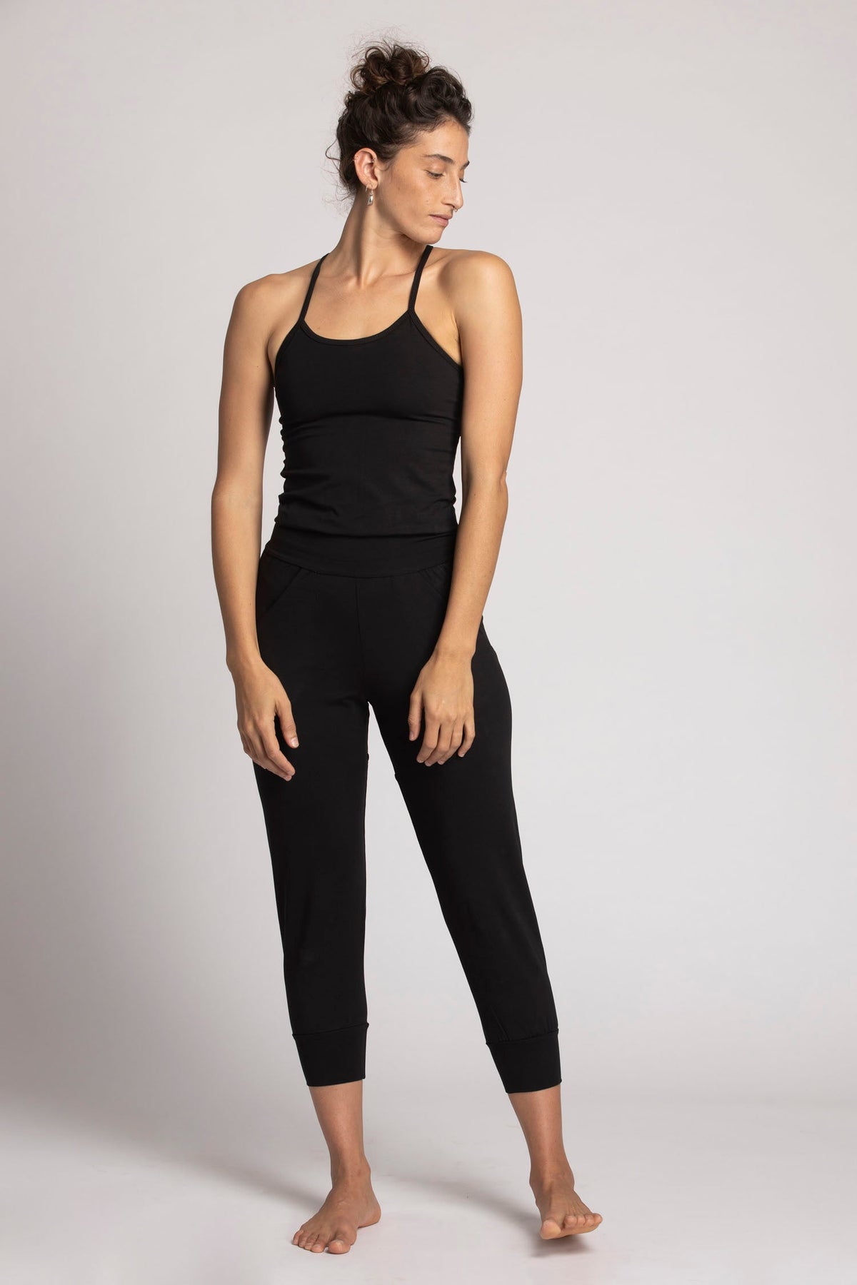 Organic Cotton Yoga Jumpsuit womens clothing Ripple Yoga Wear 