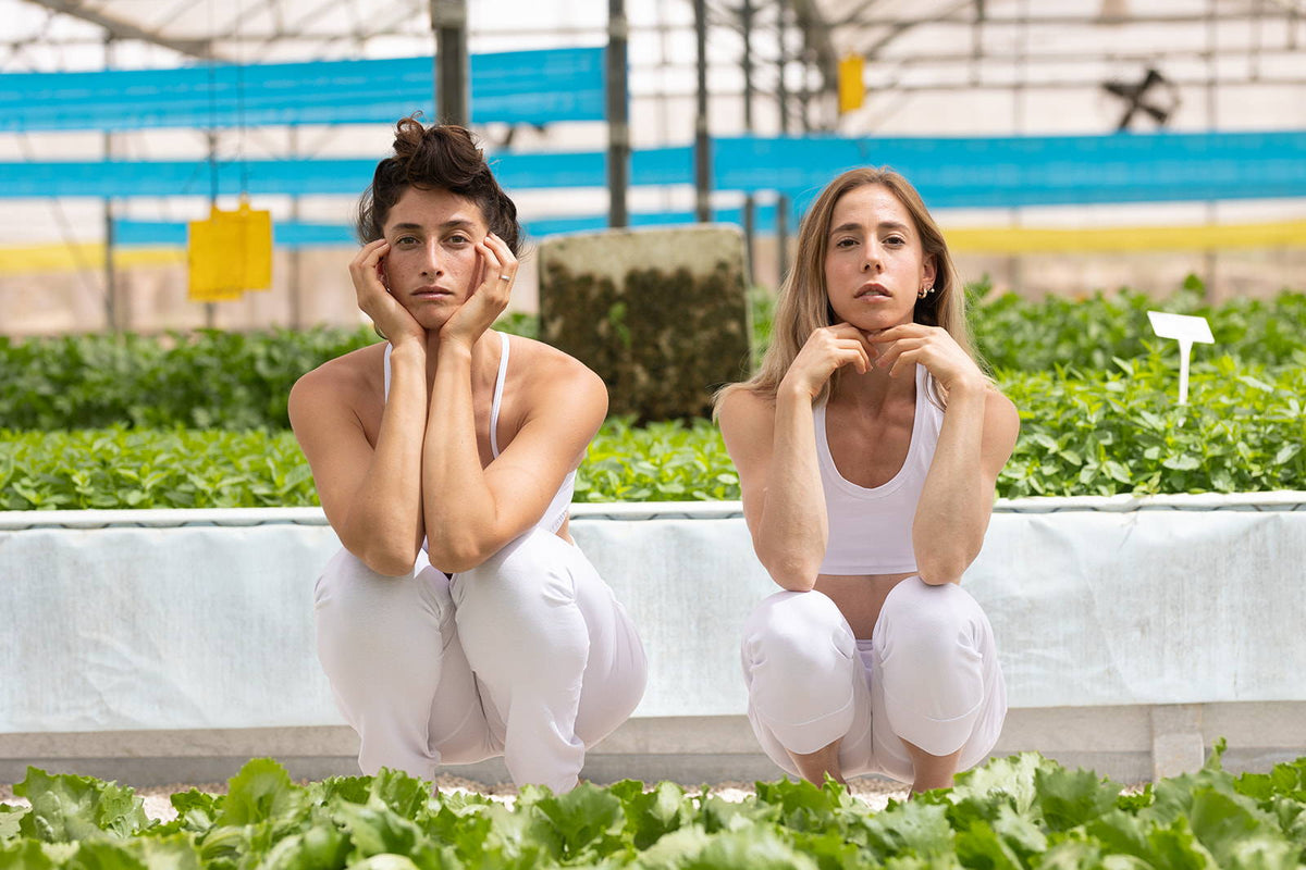 Ripples of determination with Organic White Cotton