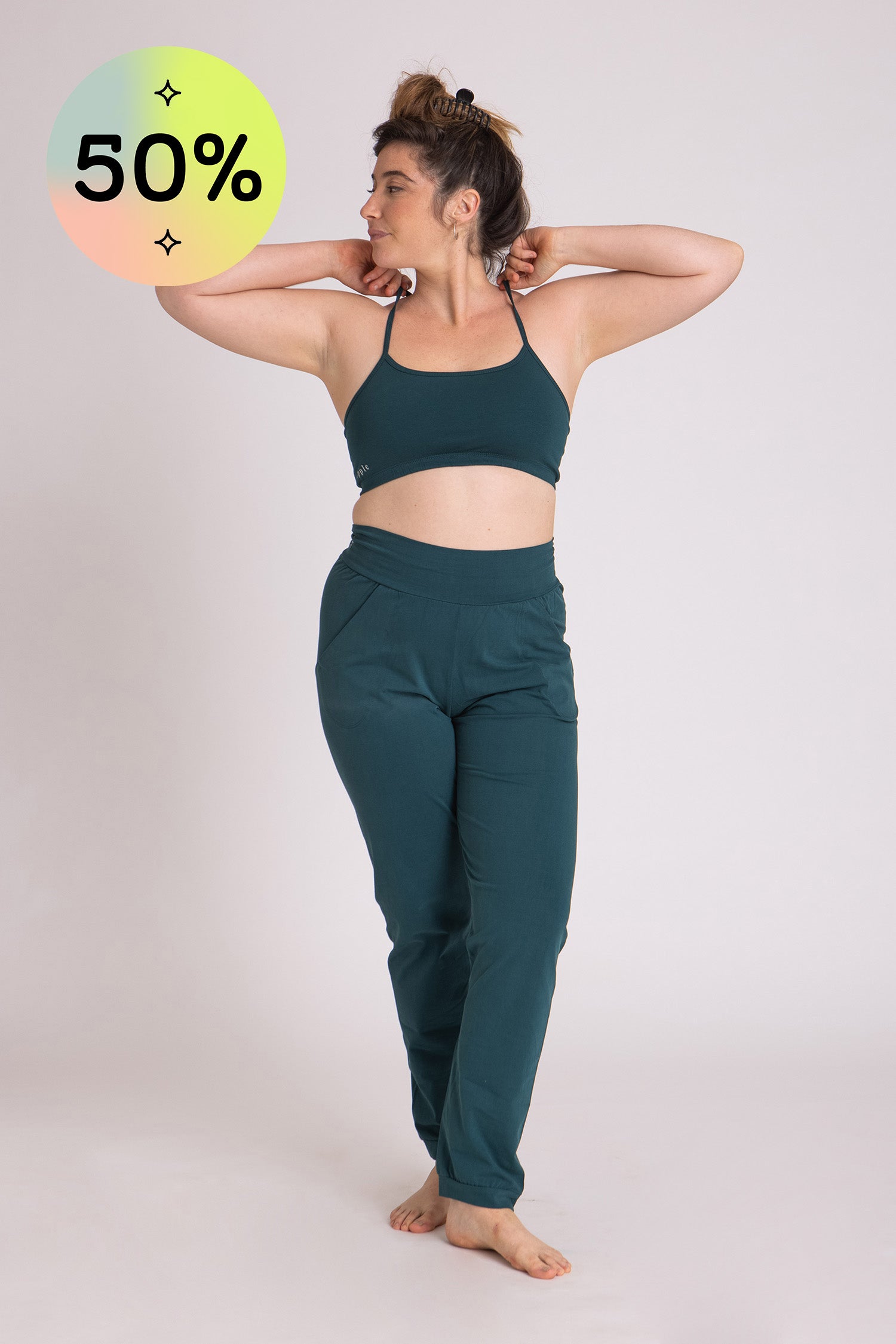 I'mPerfect Organic Cotton Unisex Slouchy Pants 50%off