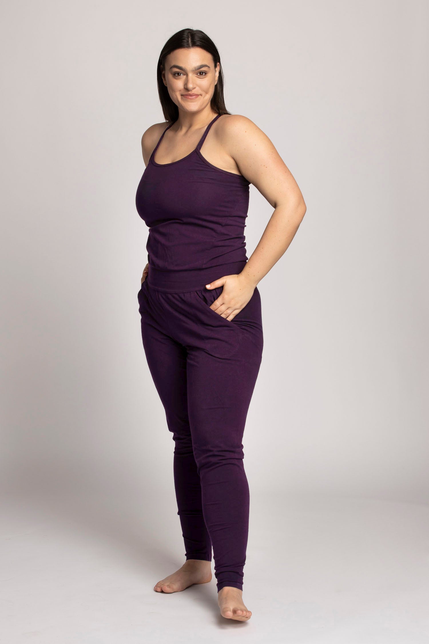 Organic Cotton Long Jumpsuit