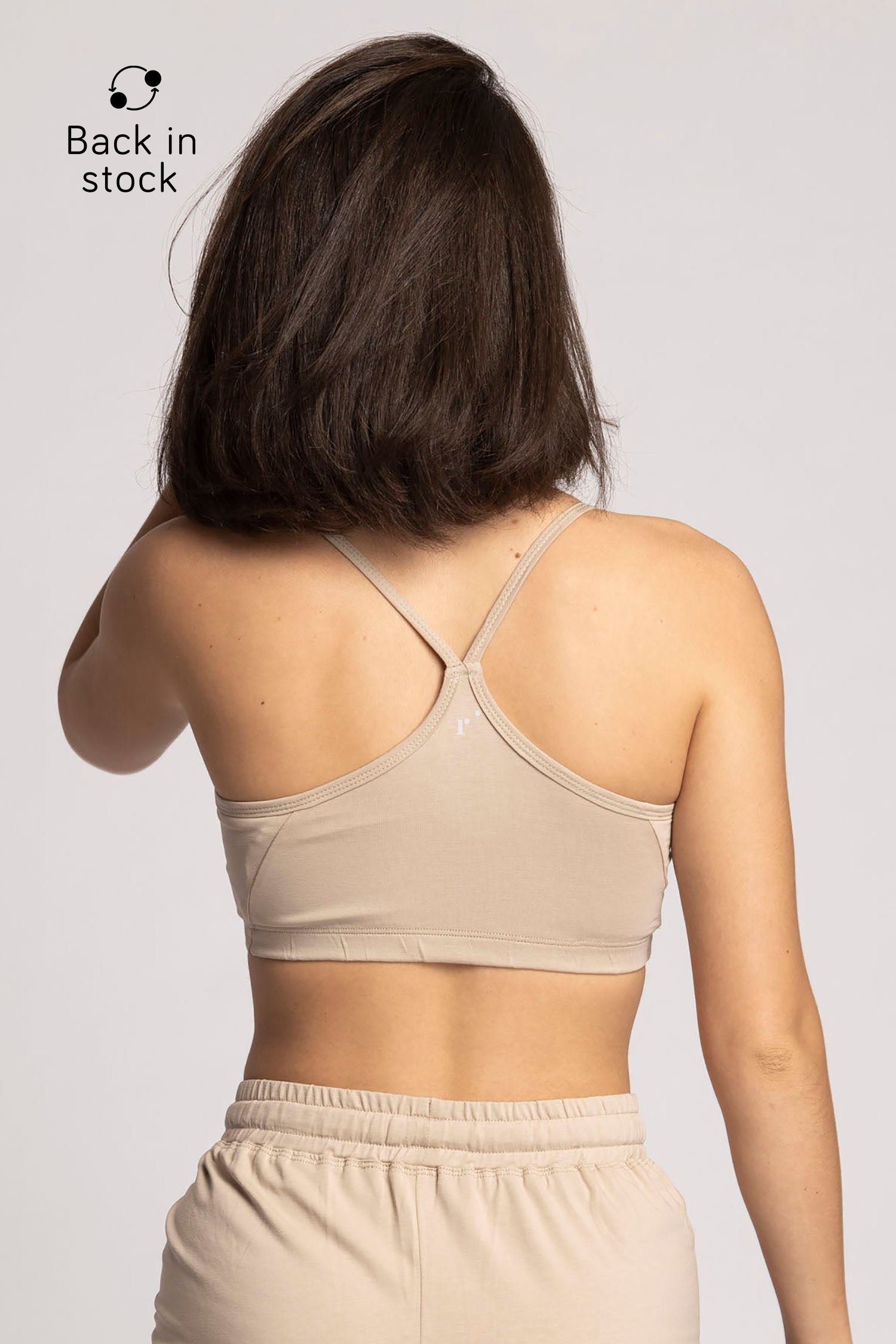 Organic Cotton Criss Cross Bra