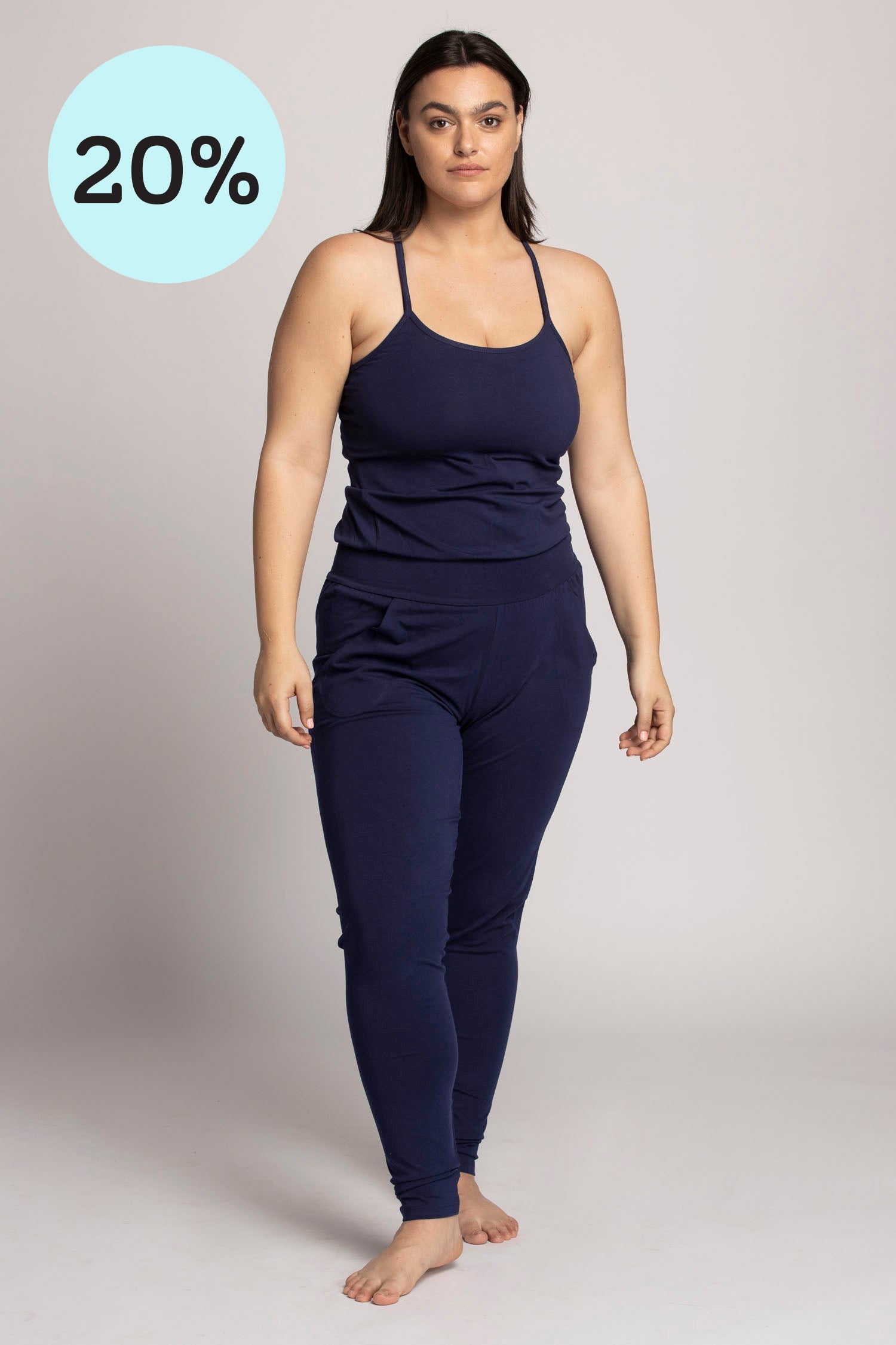 Organic Cotton Long Jumpsuit