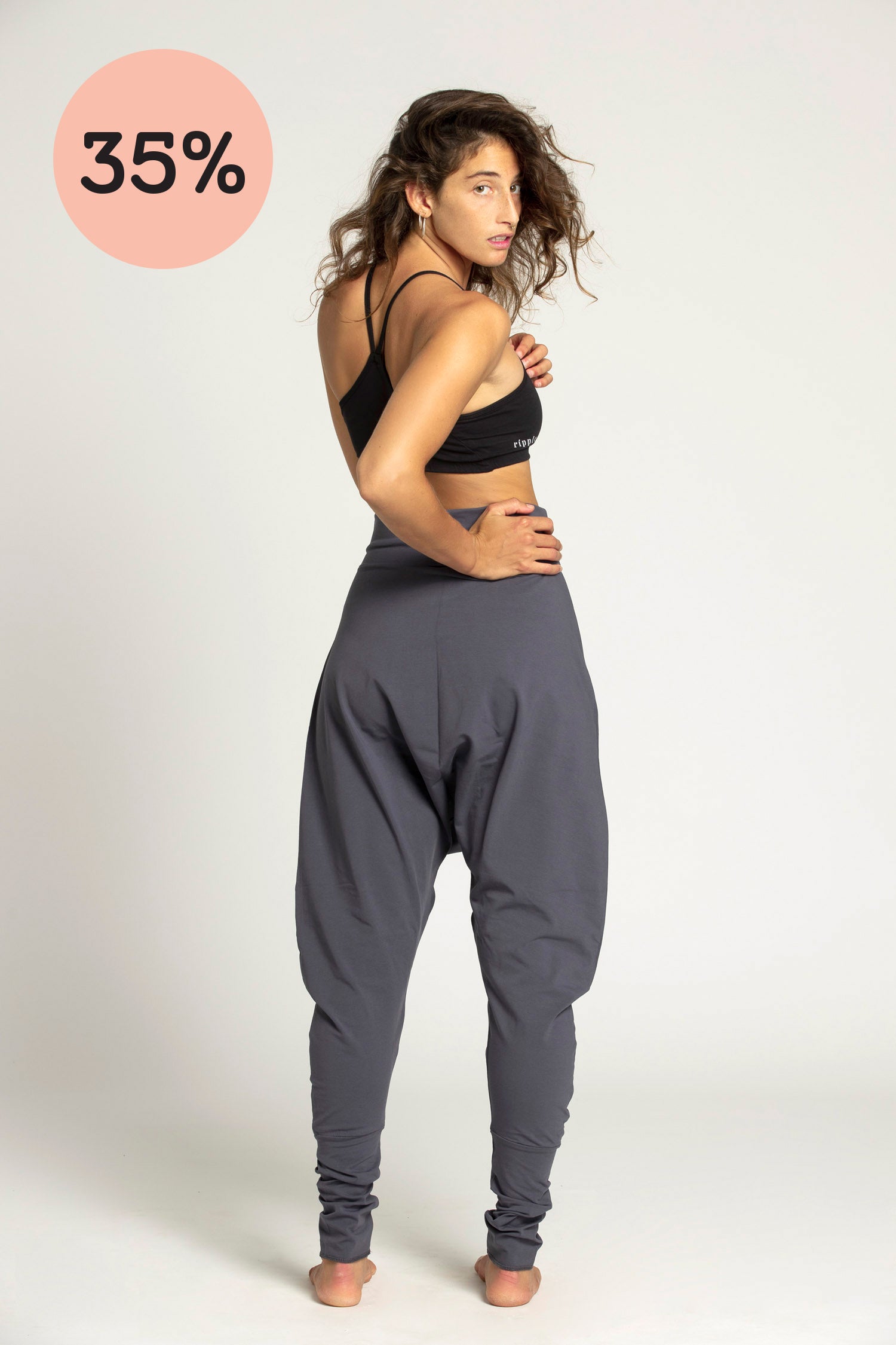 I'mPerfect Organic Cotton Harem Pants 35%off