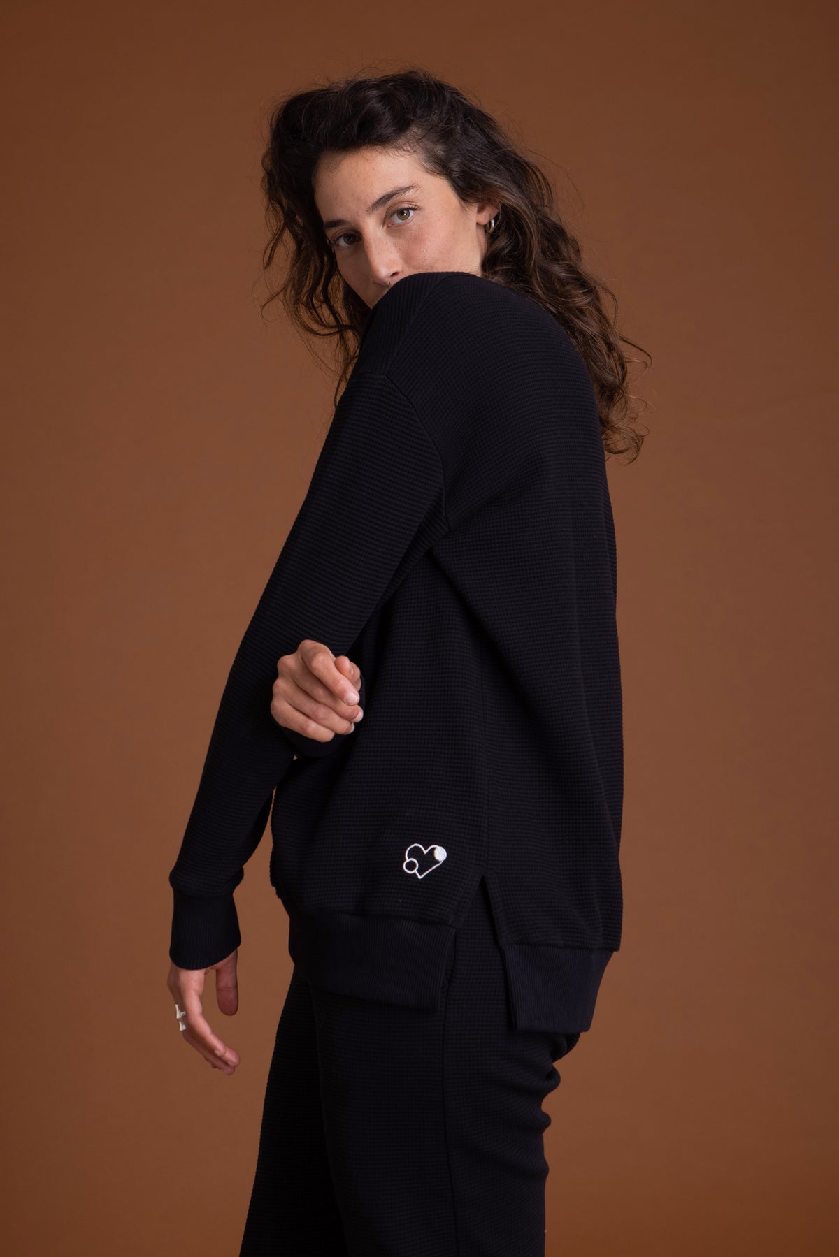 Pique Sweatshirt