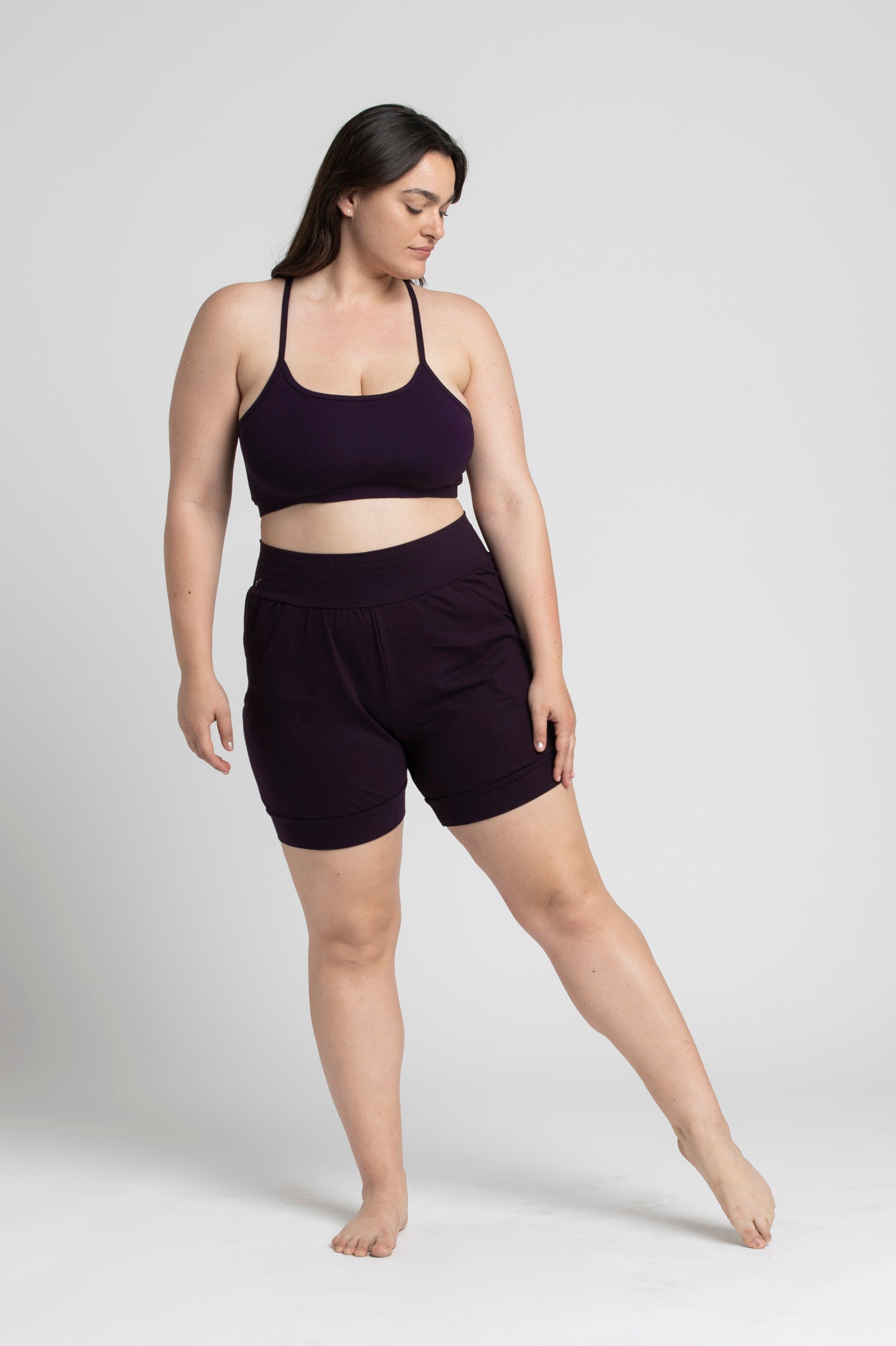 Organic Cotton Slouchy Shorts