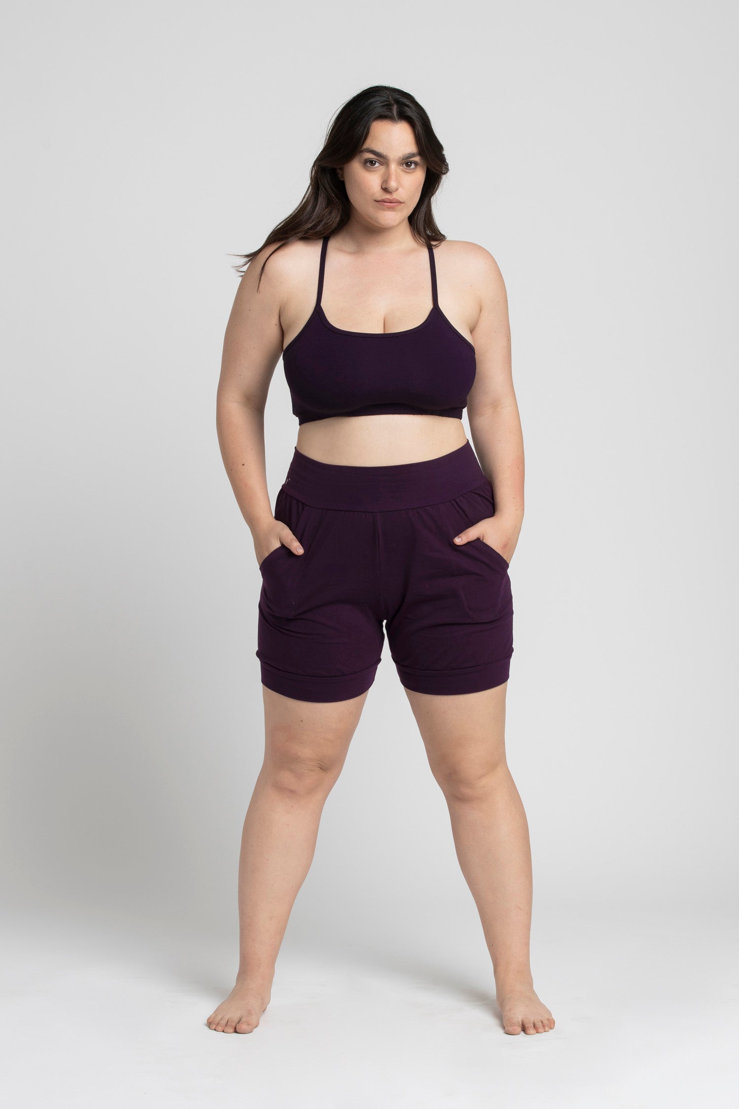 Organic Cotton Slouchy Shorts