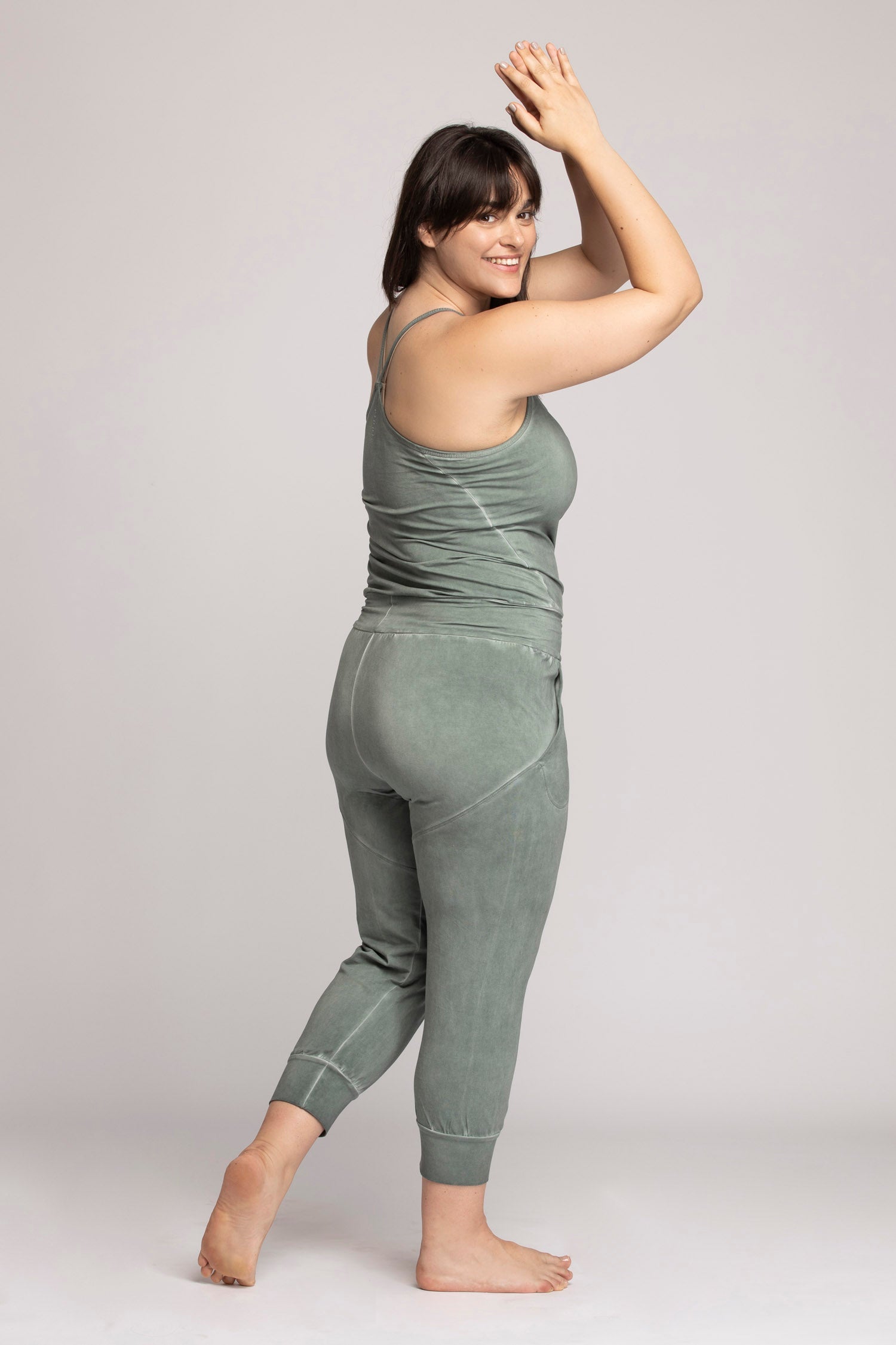 I'mPerfect Stonewash Yoga Jumpsuit 50%off