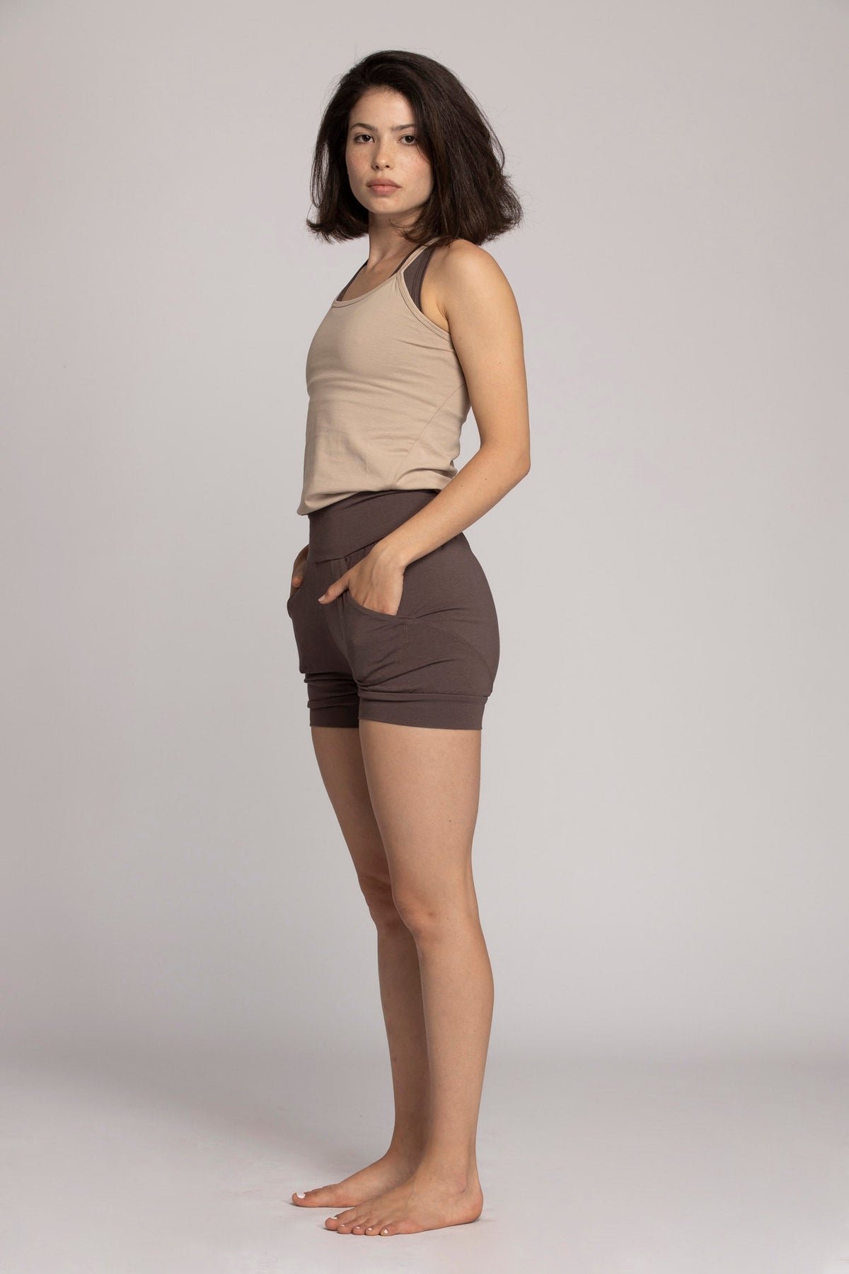 I&#39;mPerfect Slouchy Yoga Shorts 25%off