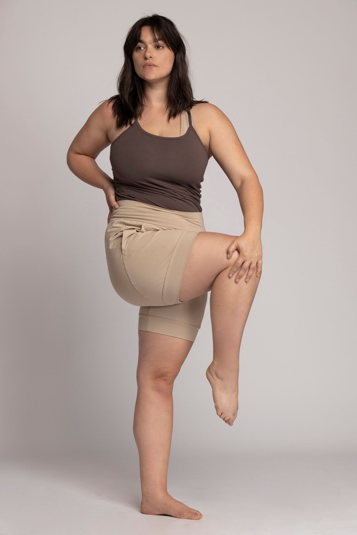 I'mPerfect Organic Cotton Slouchy Shorts 50%off