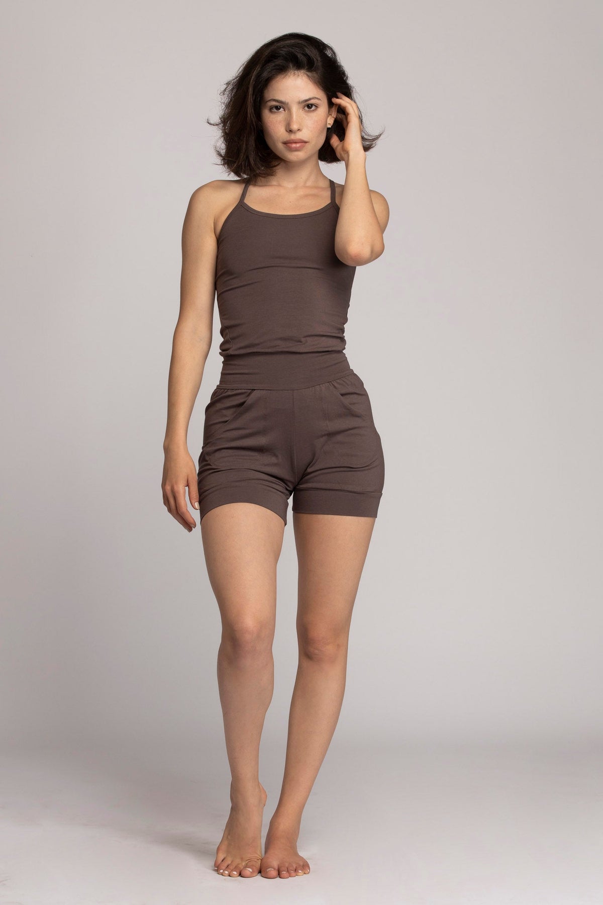 I&#39;mPerfect Short Yoga Jumpsuit 25%off