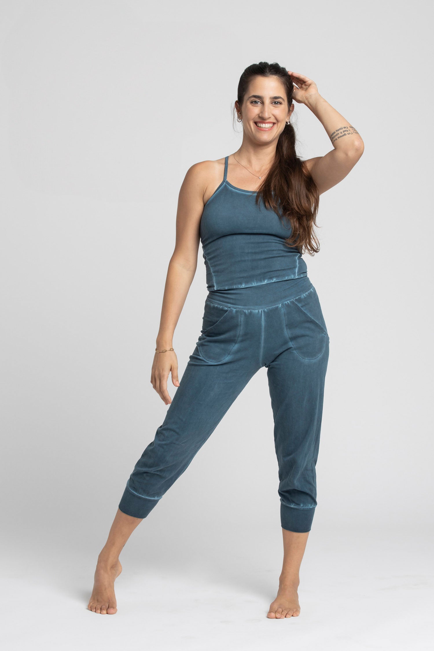 Stonewash Yoga Jumpsuit