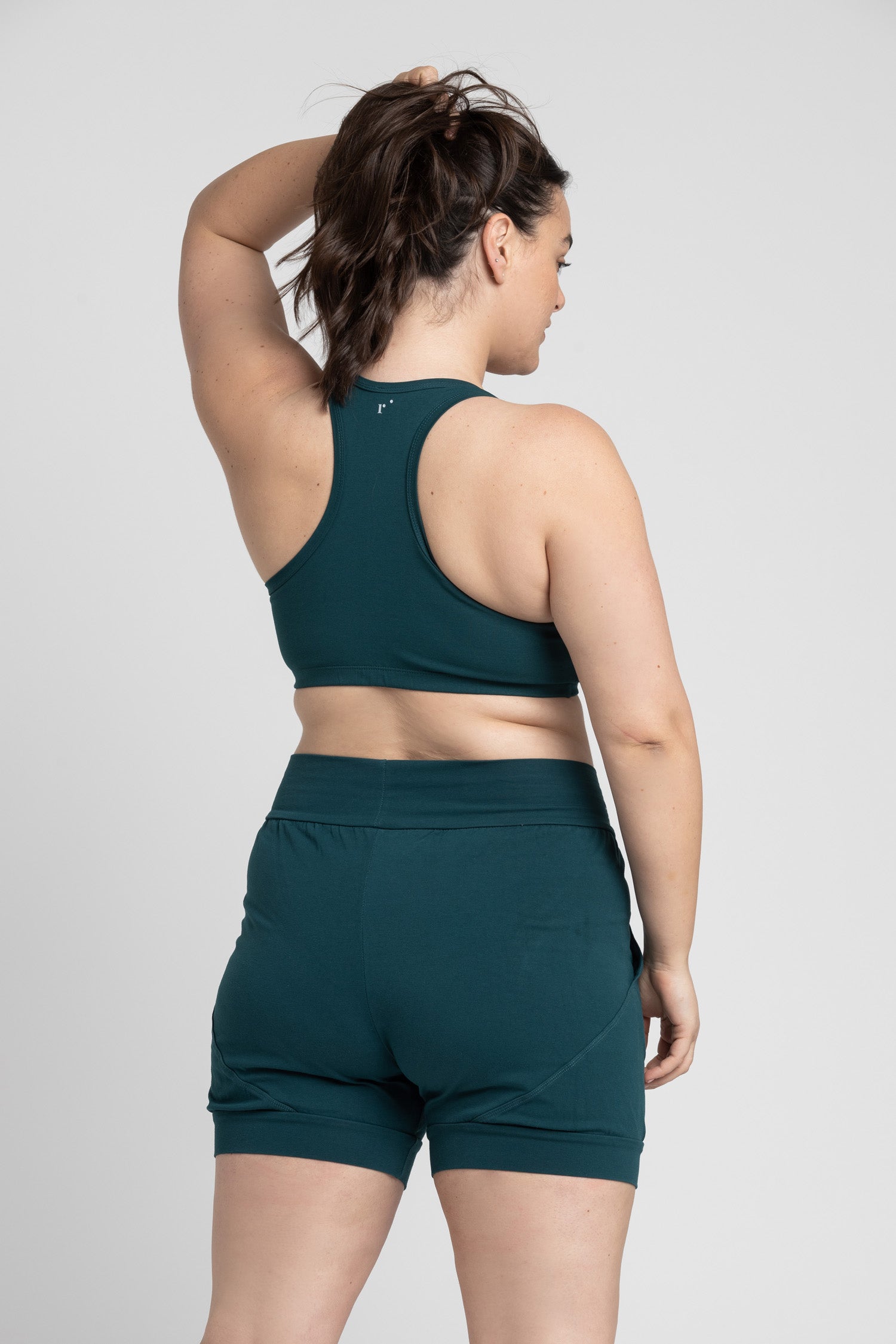 Organic Cotton Racer-Back Bra