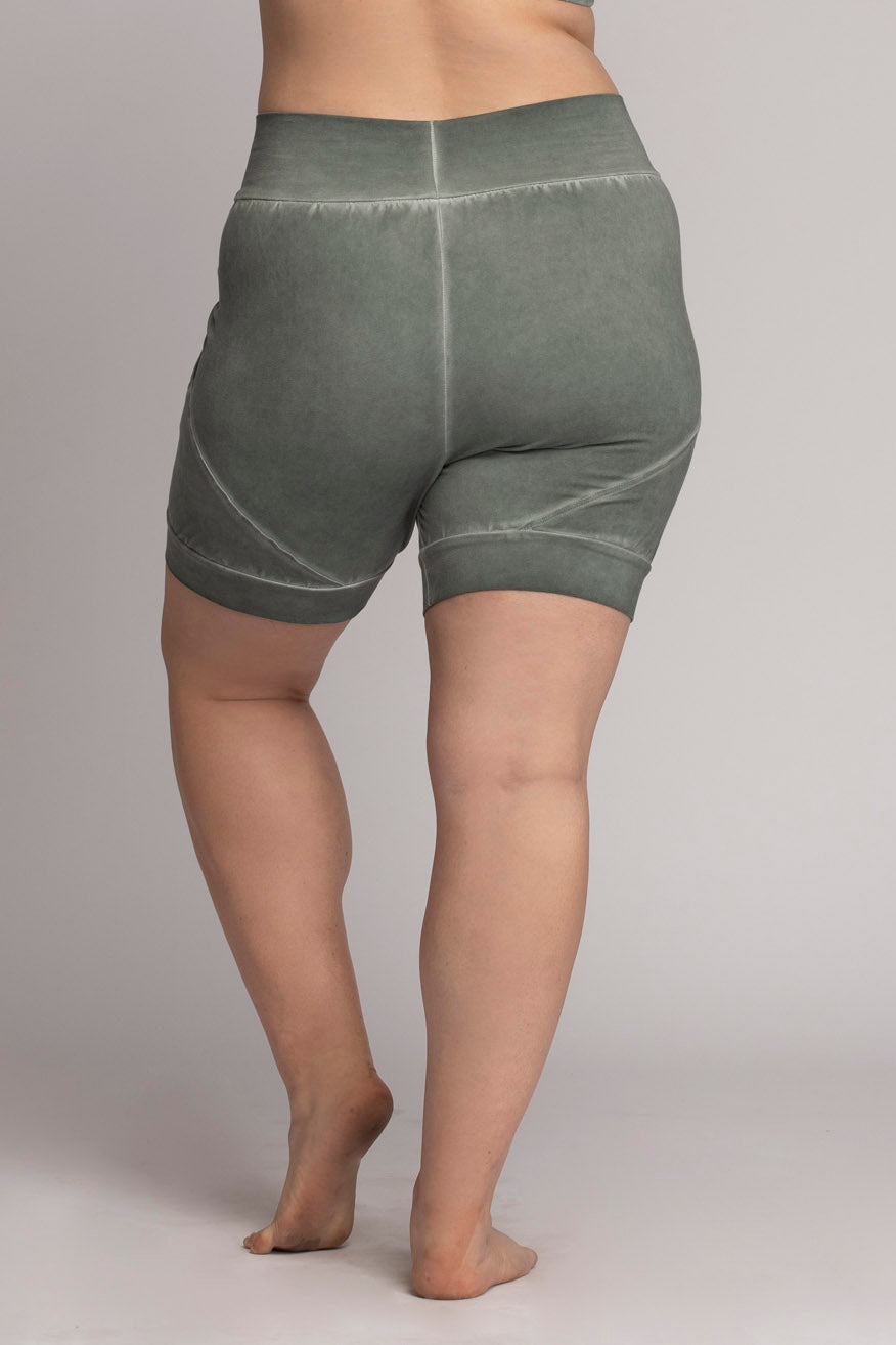 I'mPerfect Stonewash Slouchy Yoga Shorts 25%off