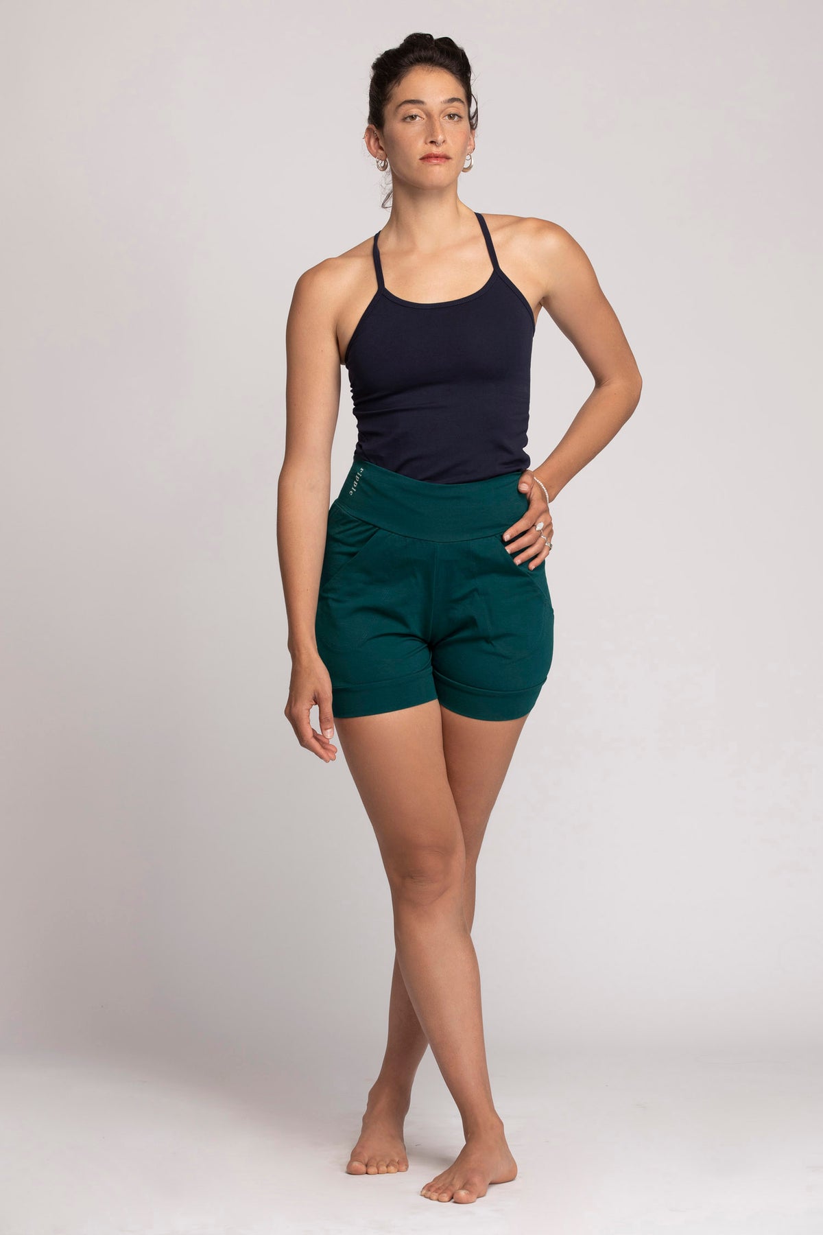 I&#39;mPerfect Organic Cotton Slouchy Shorts 50%off