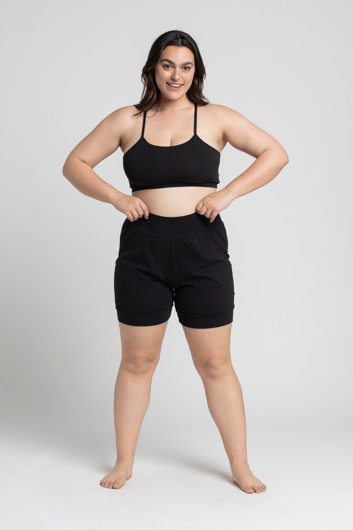 I&#39;mPerfect Slouchy Yoga Shorts 25%off
