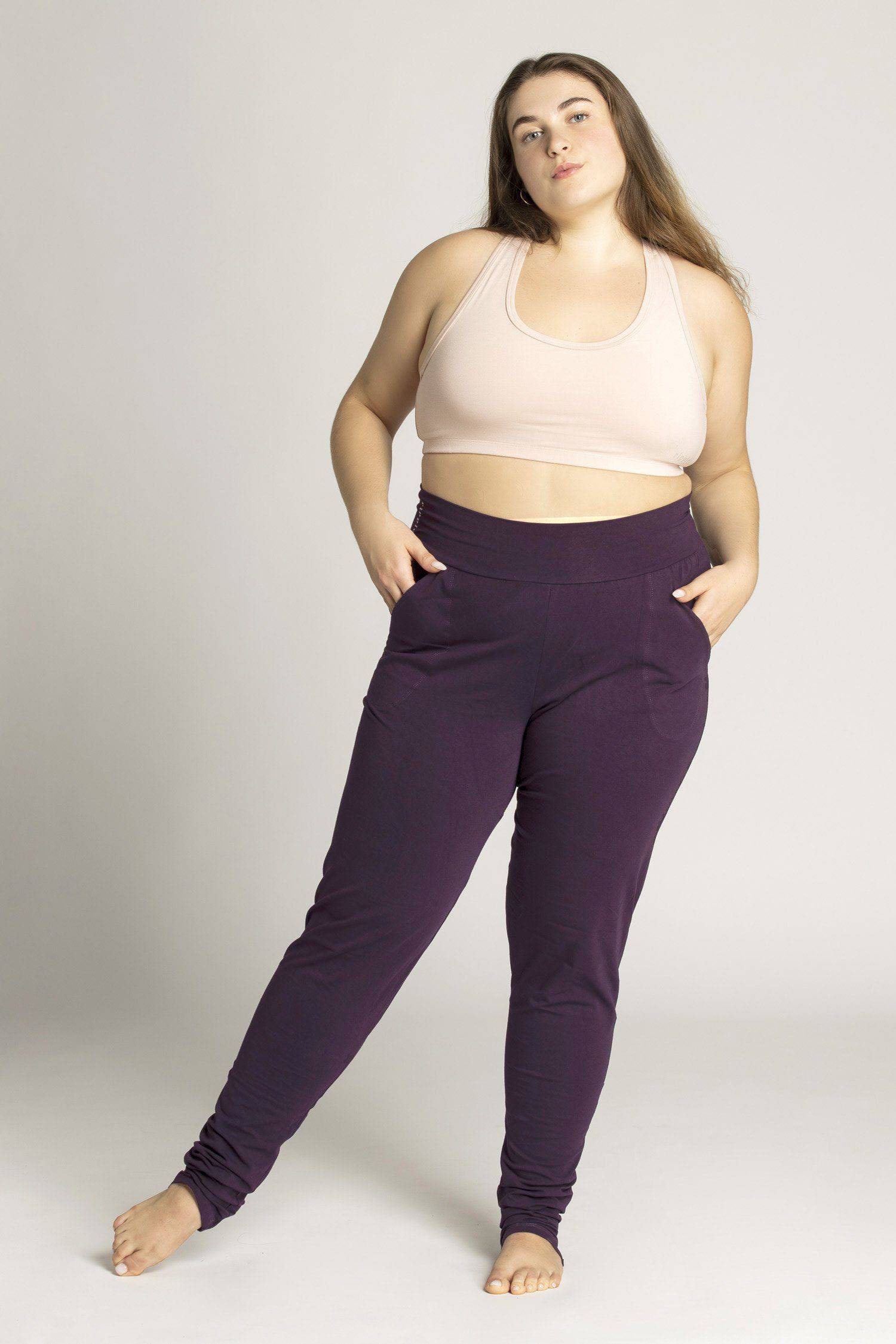 Organic Cotton Extra Long Slouchy Pants