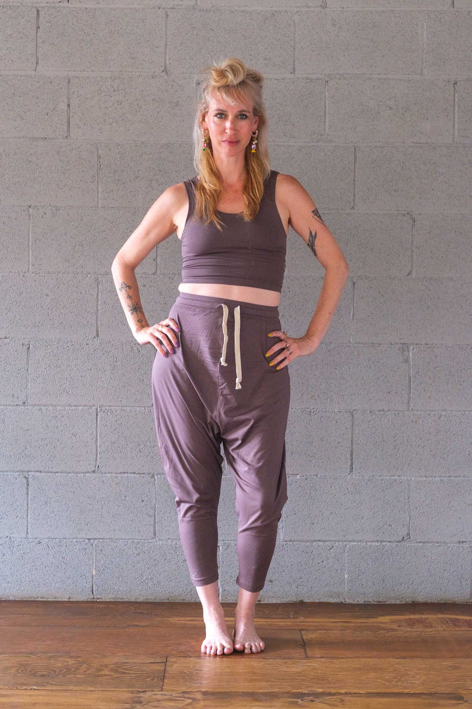 Soft Modal Harem Joggers