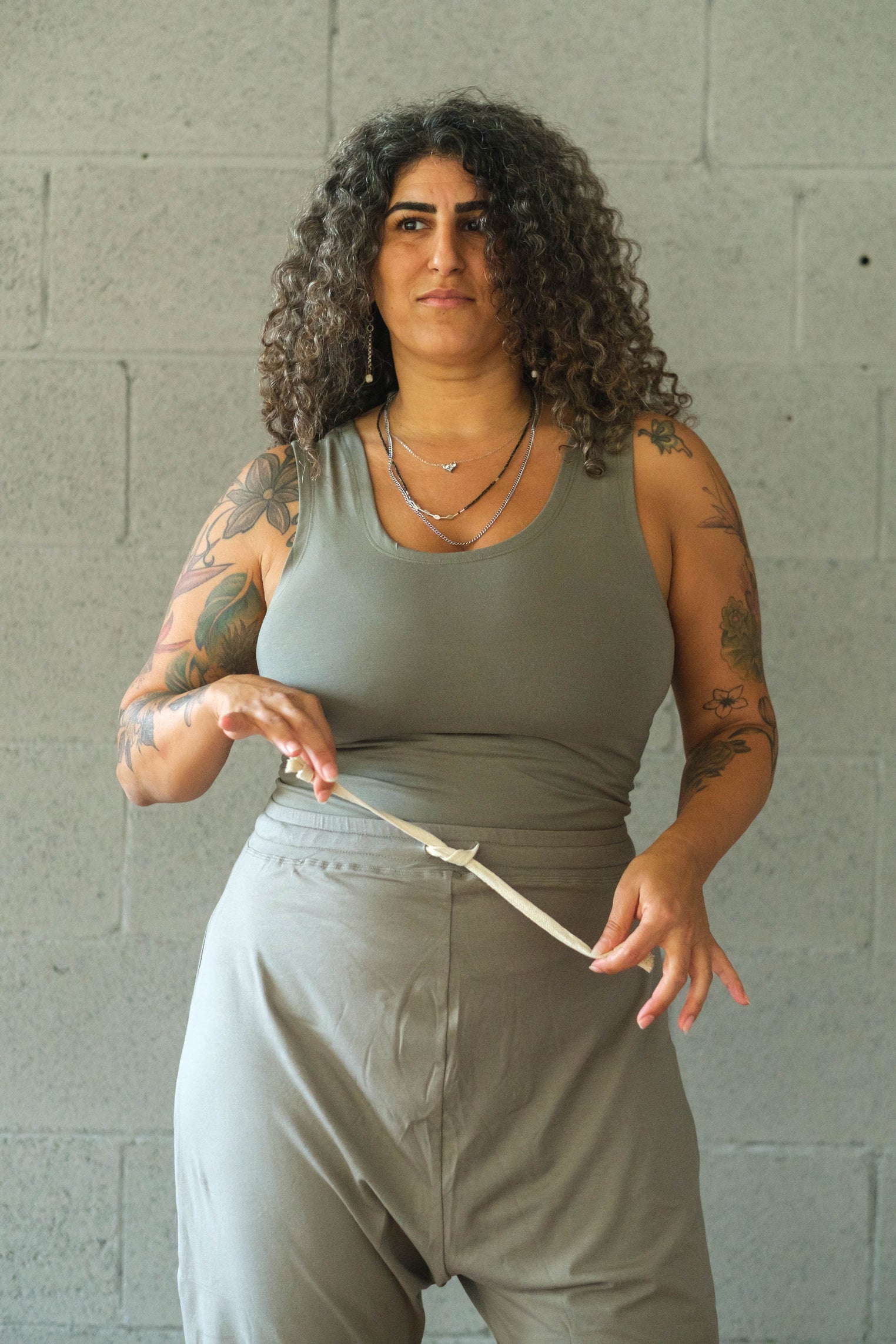 Soft Modal Harem Joggers