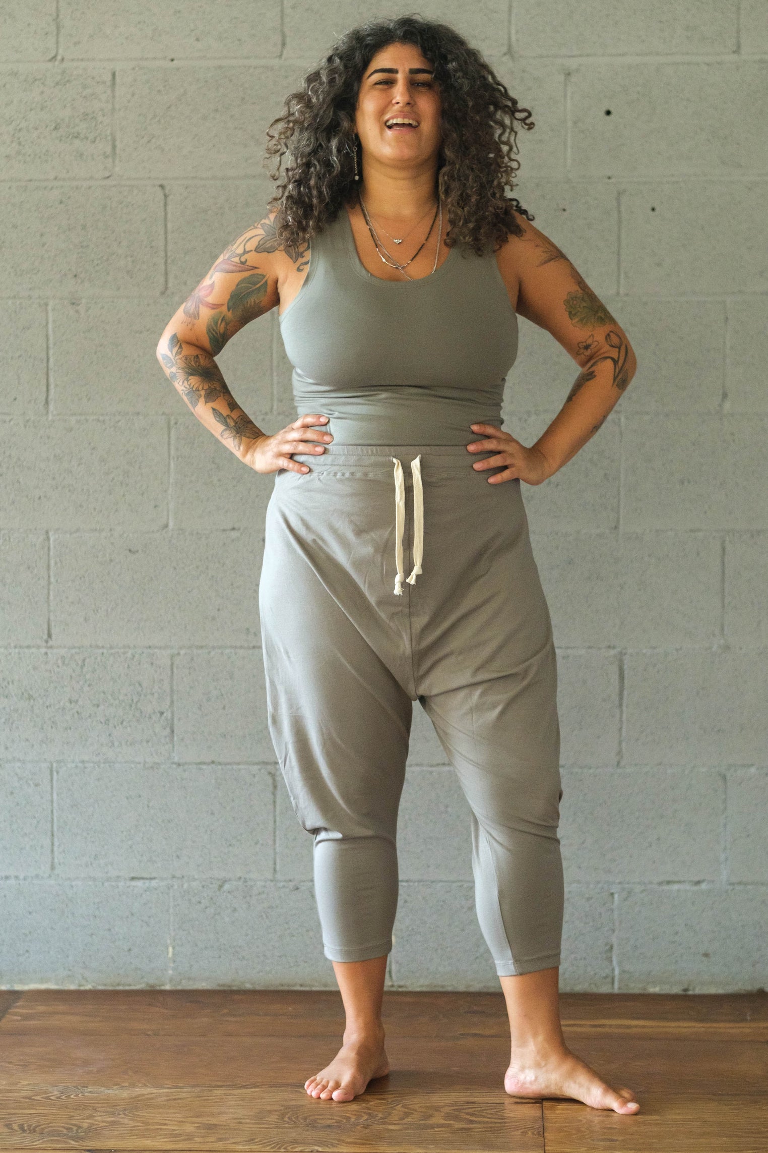 Soft Modal Harem Joggers