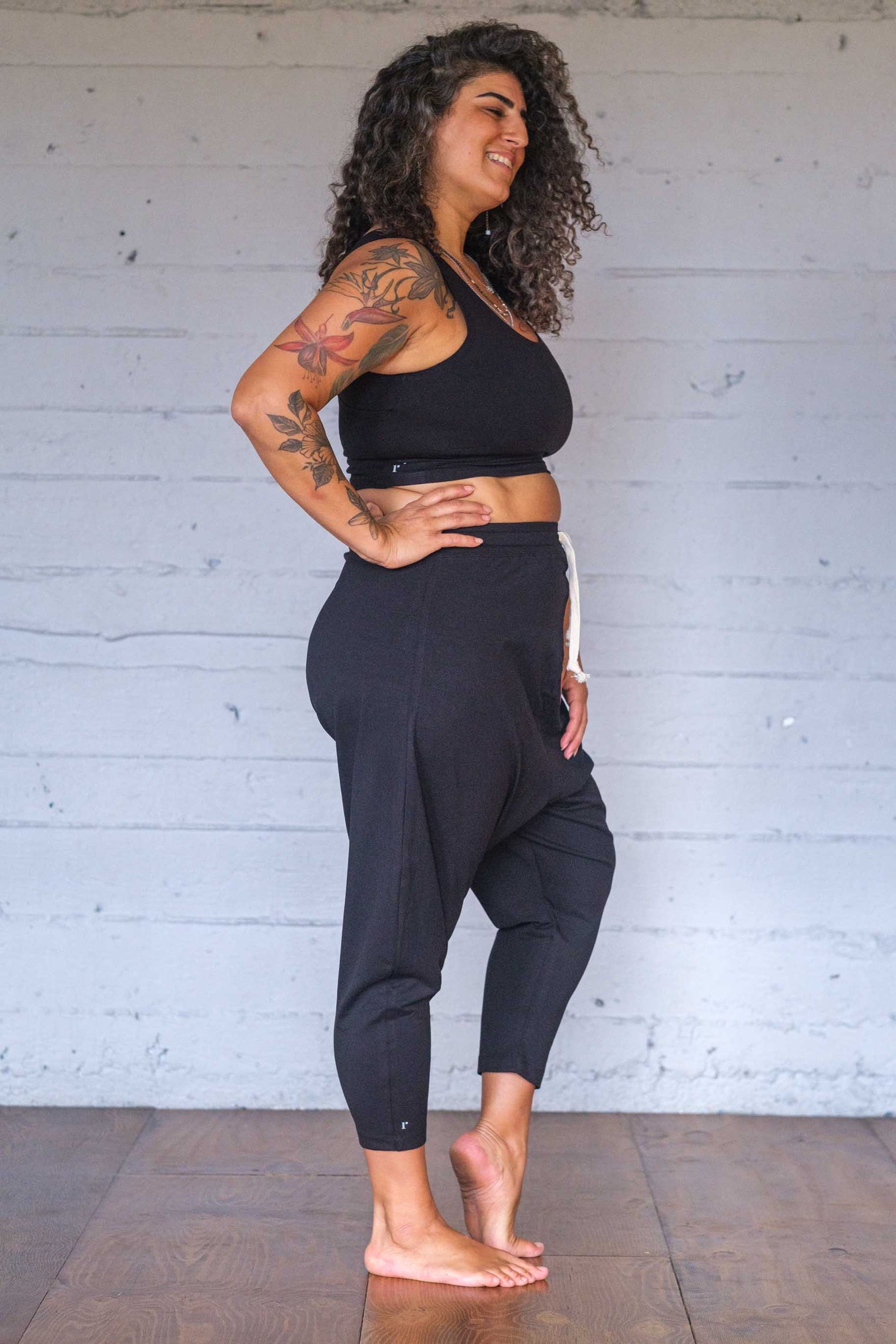 Soft Modal Harem Joggers