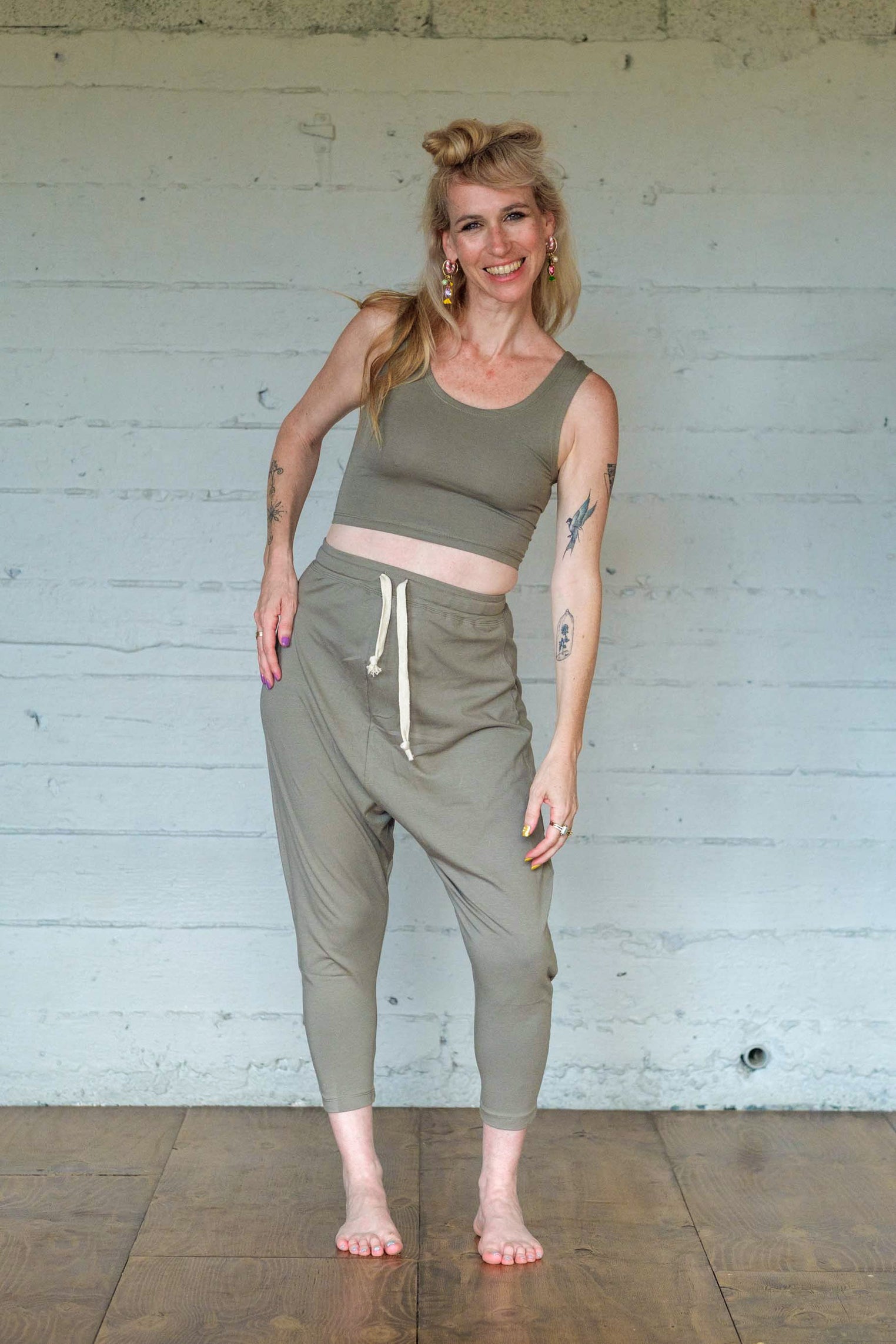 Soft Modal Harem Joggers