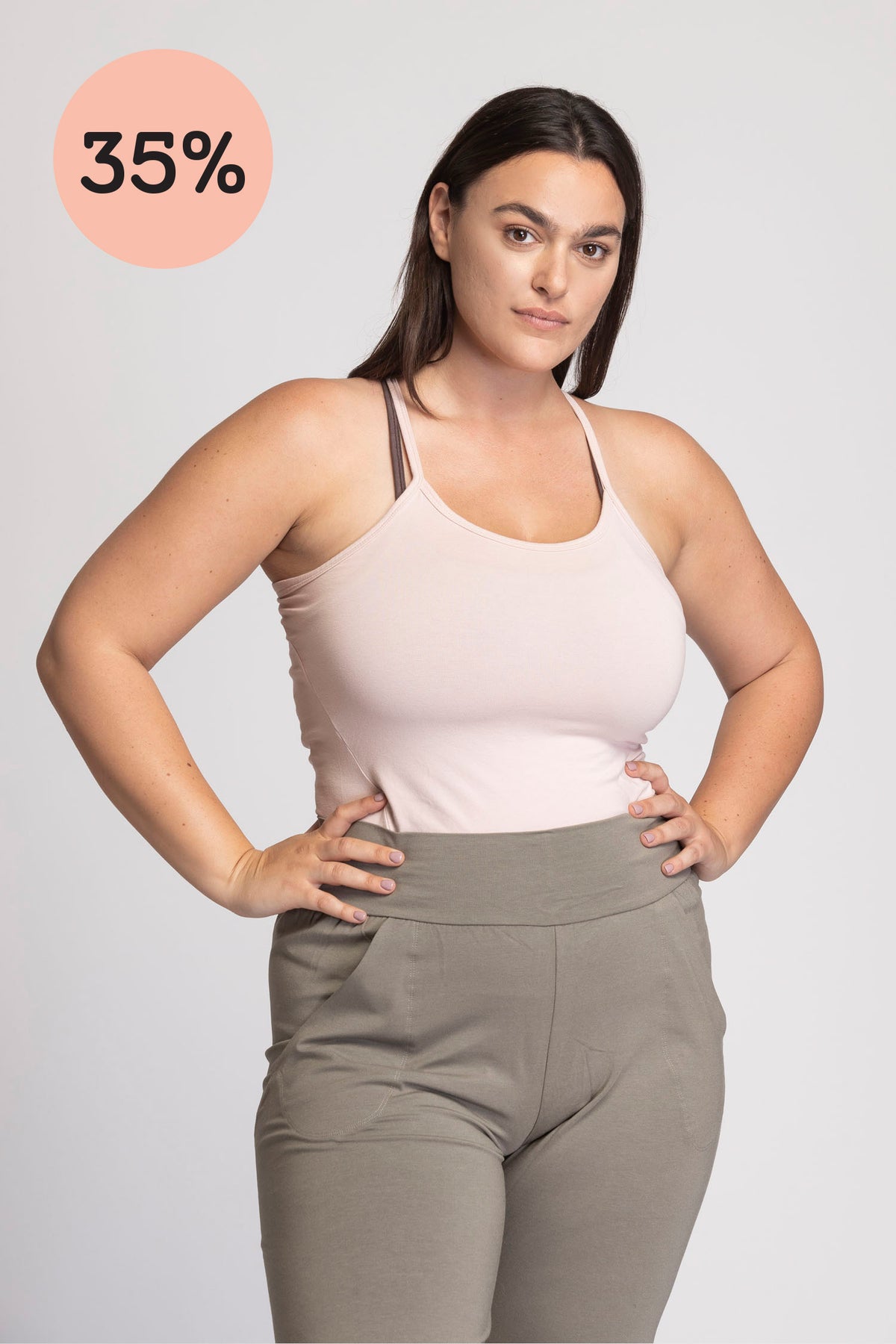 I&#39;mPerfect Criss Cross Tank Top 35%off