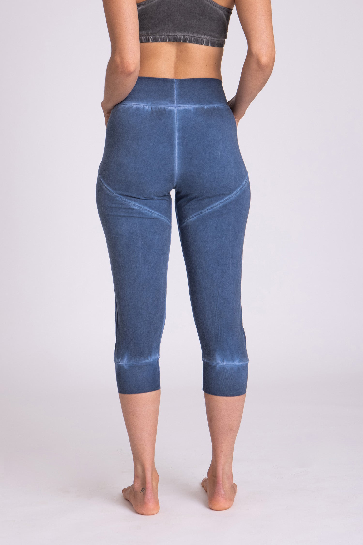 I'mPerfect Stonewash Slouchy Capri Pants 50%off