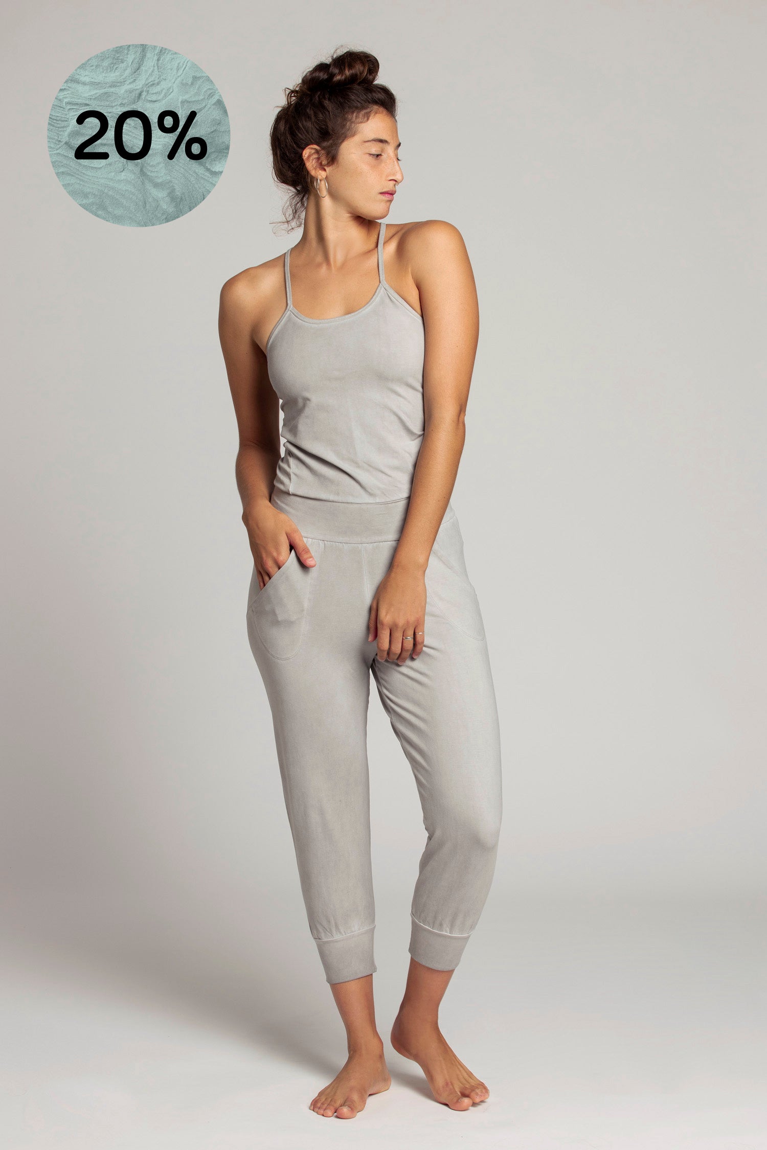 Stonewash Yoga Jumpsuit