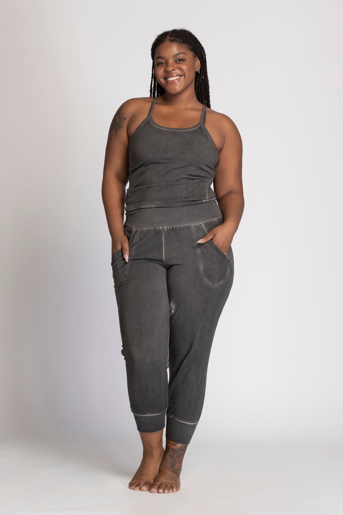 I&#39;mPerfect Soft Stonewash Yoga Jumpsuit 50%off