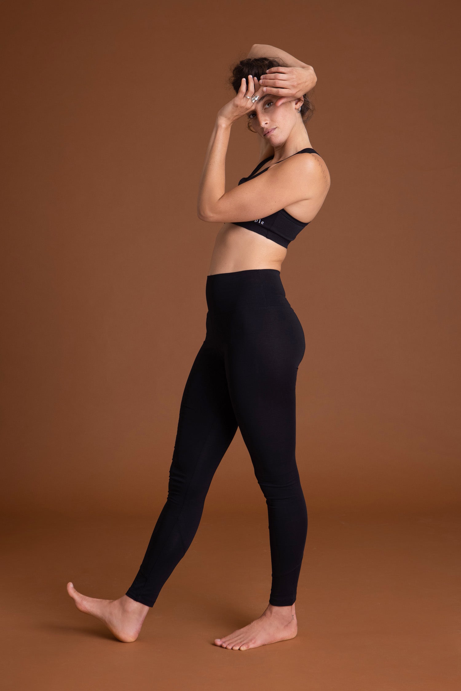 Organic Cotton High-Waist Leggings - Ripple Yoga Wear