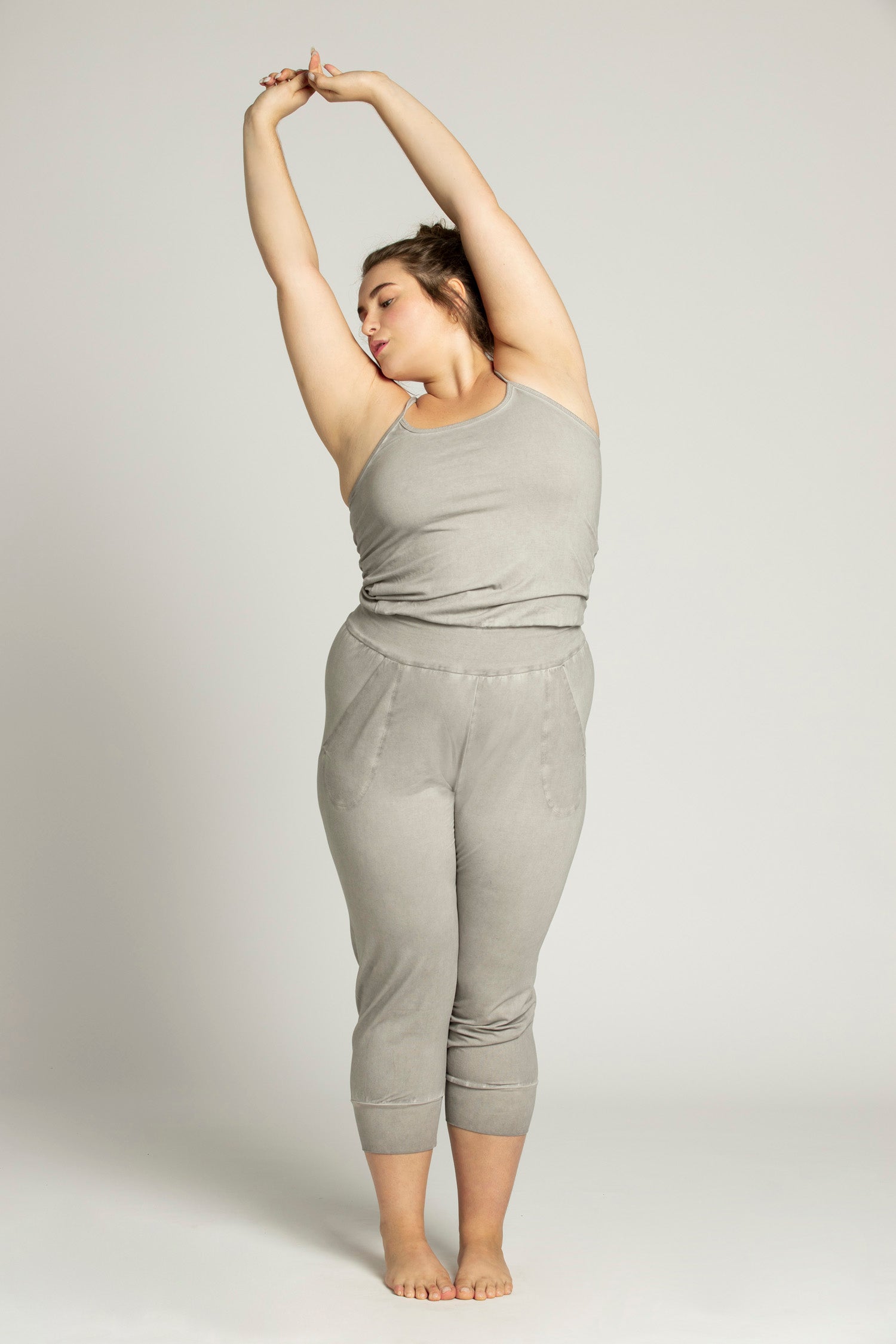 I'mPerfect Stonewash Yoga Jumpsuit 50%off
