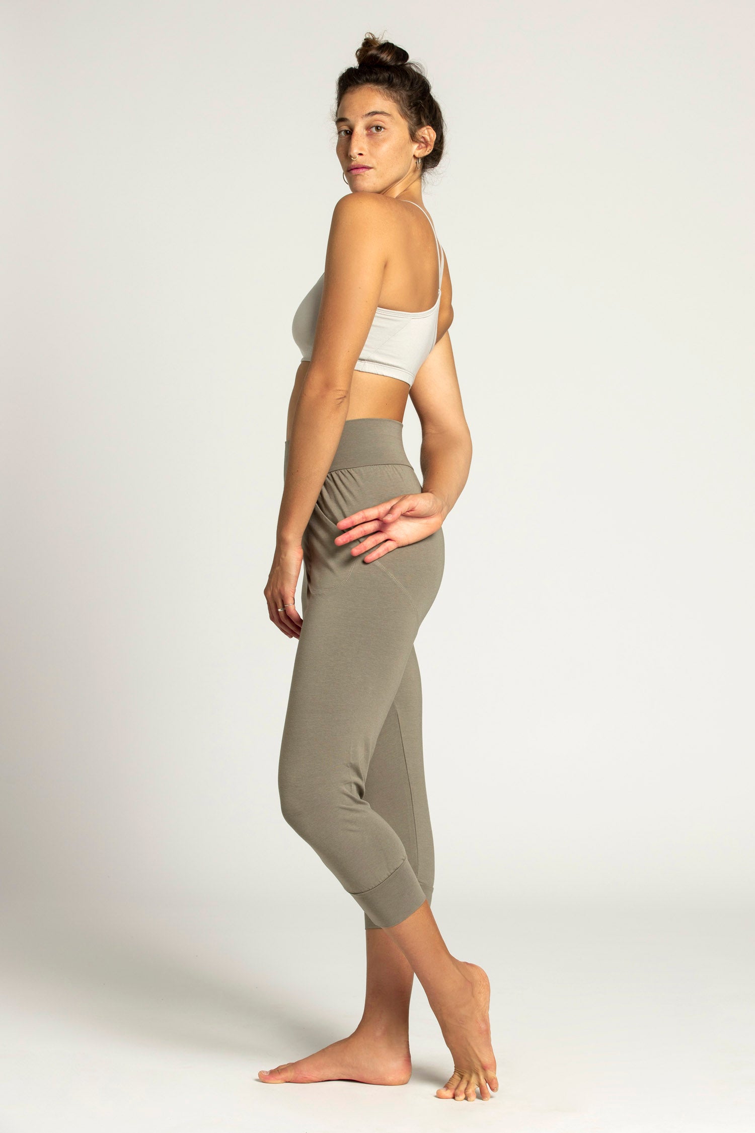 Slouchy Capri Pants