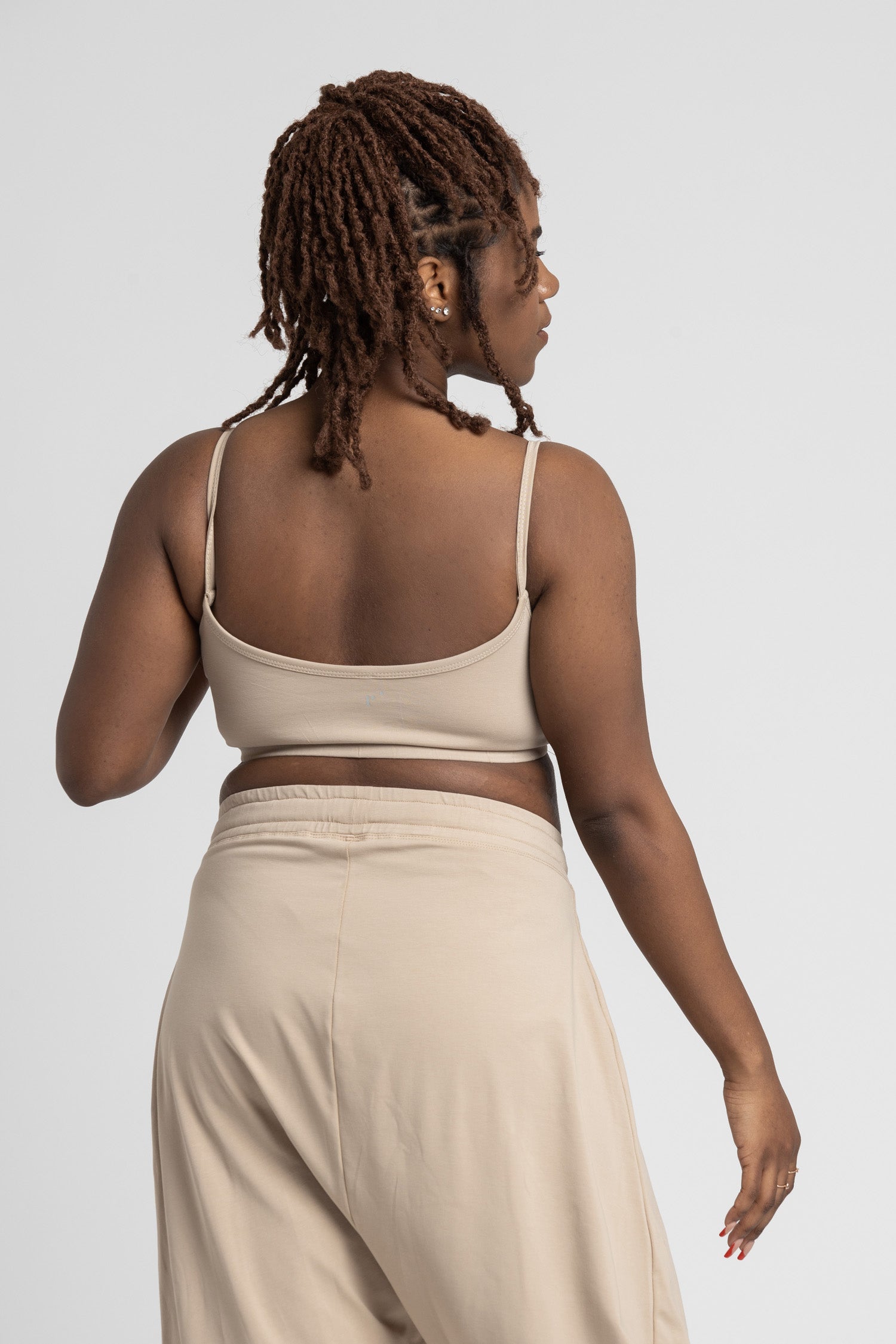 Organic Cotton Low Back Bra