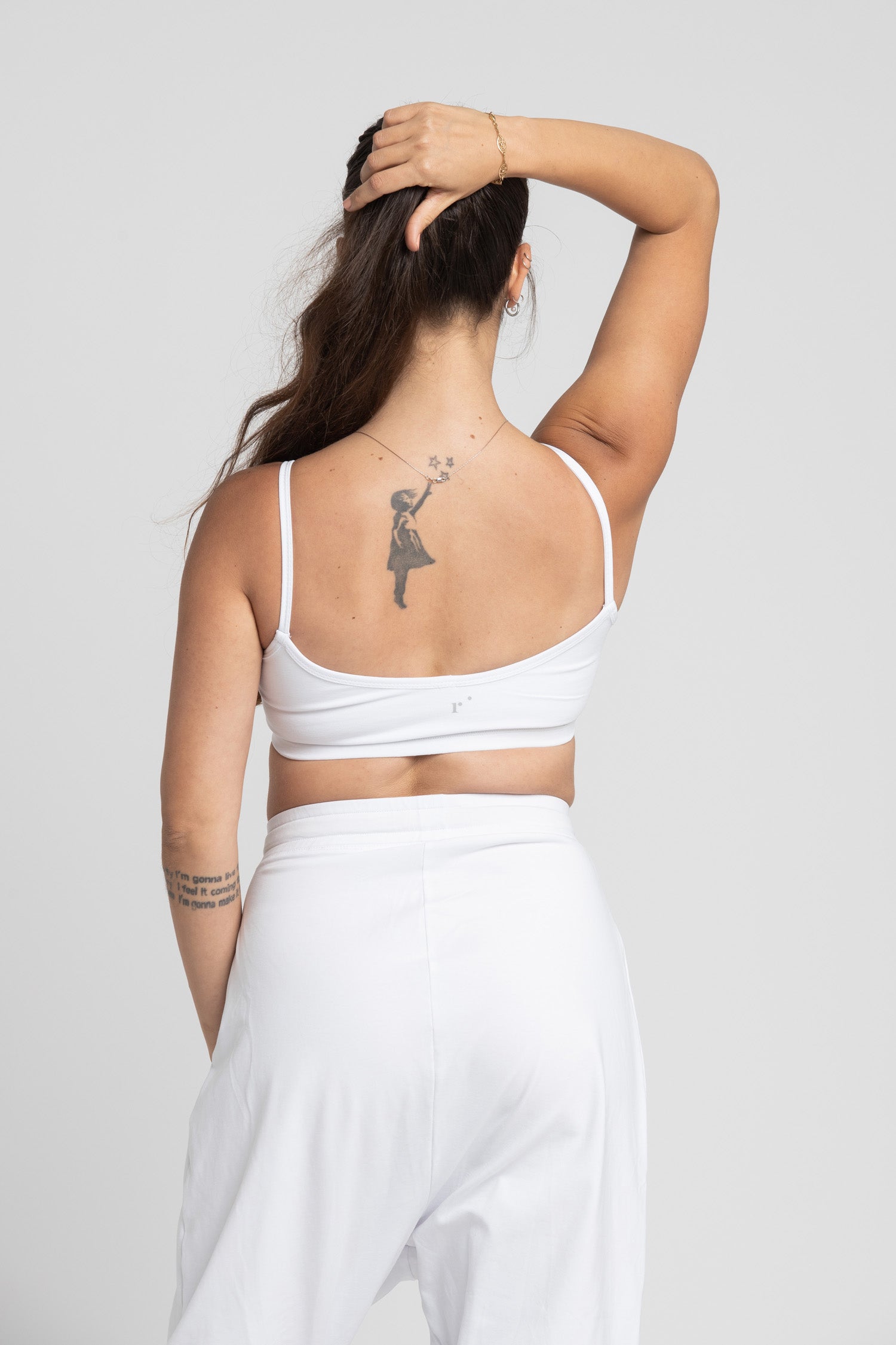 Organic Cotton Low Back Bra