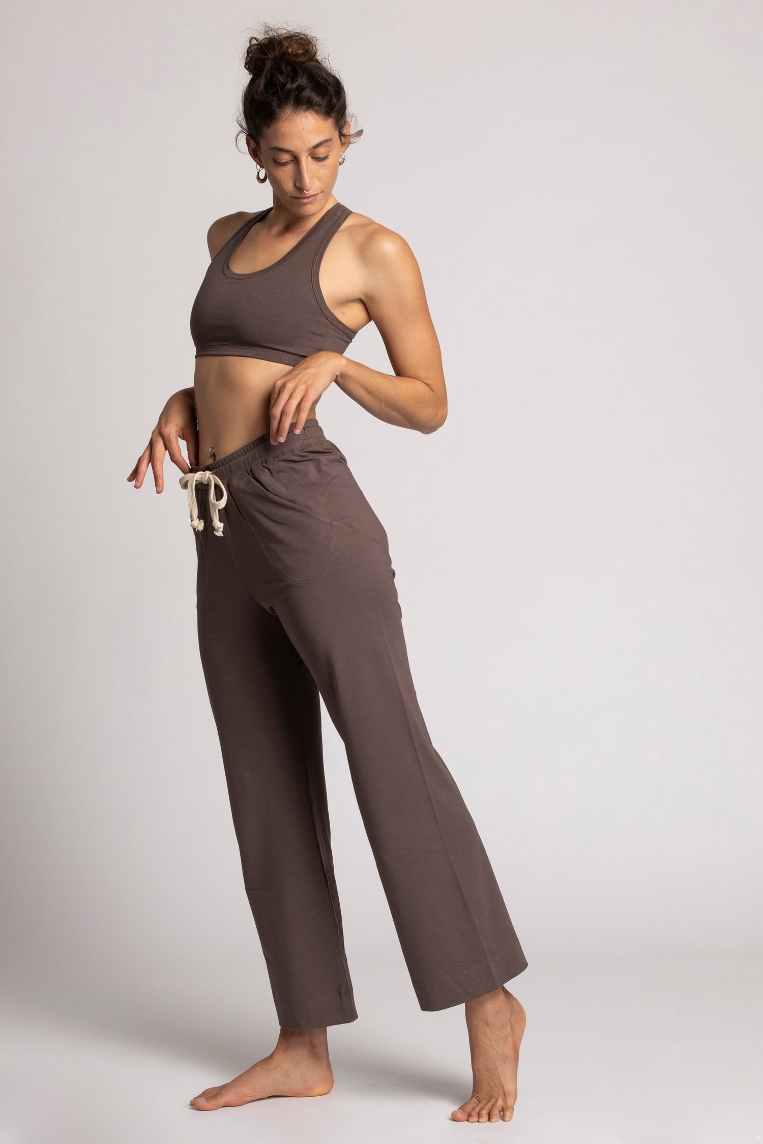 I'mPerfect Soft Modal Wide Leg Lounge Pants 35%off