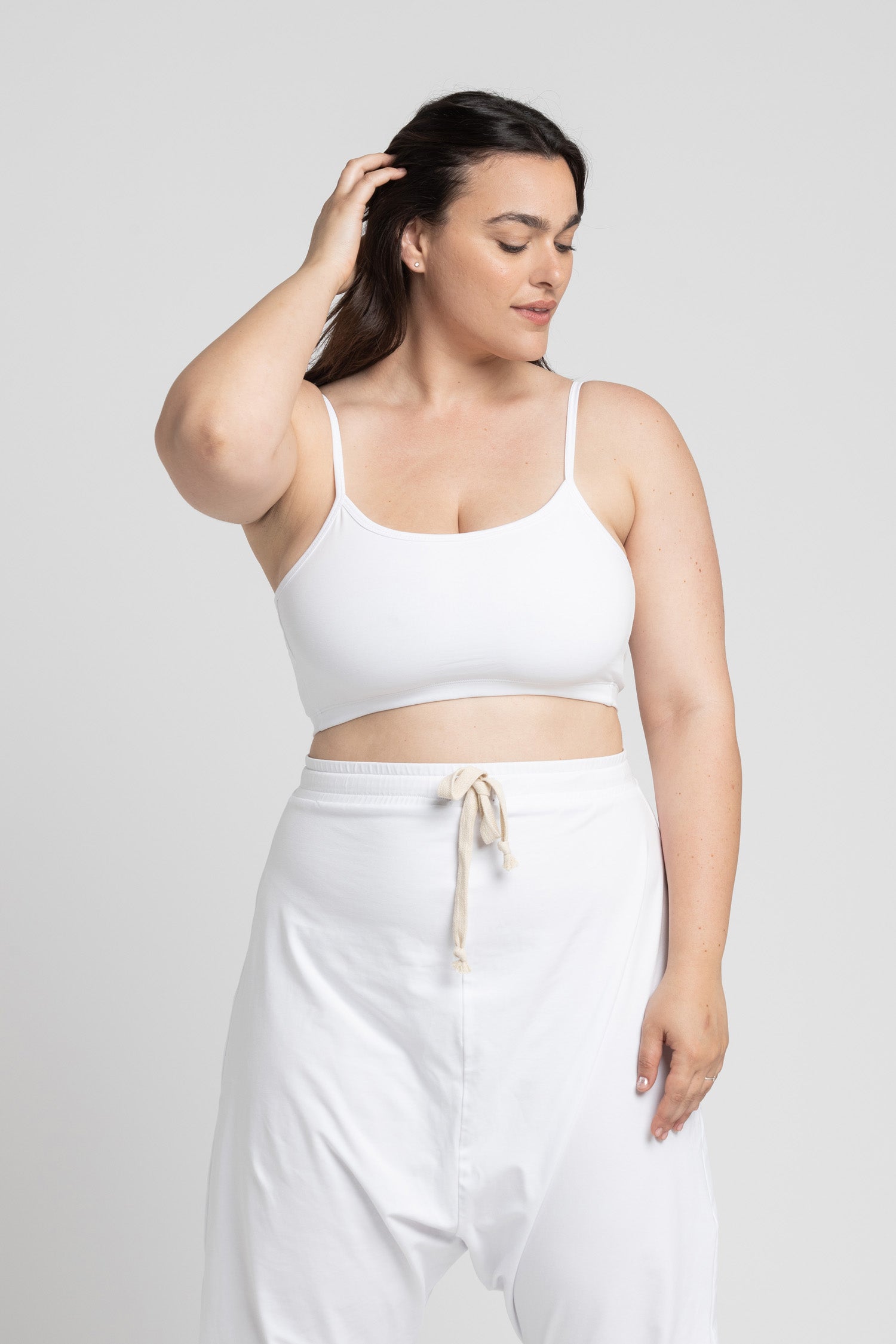 Organic Cotton Low Back Bra