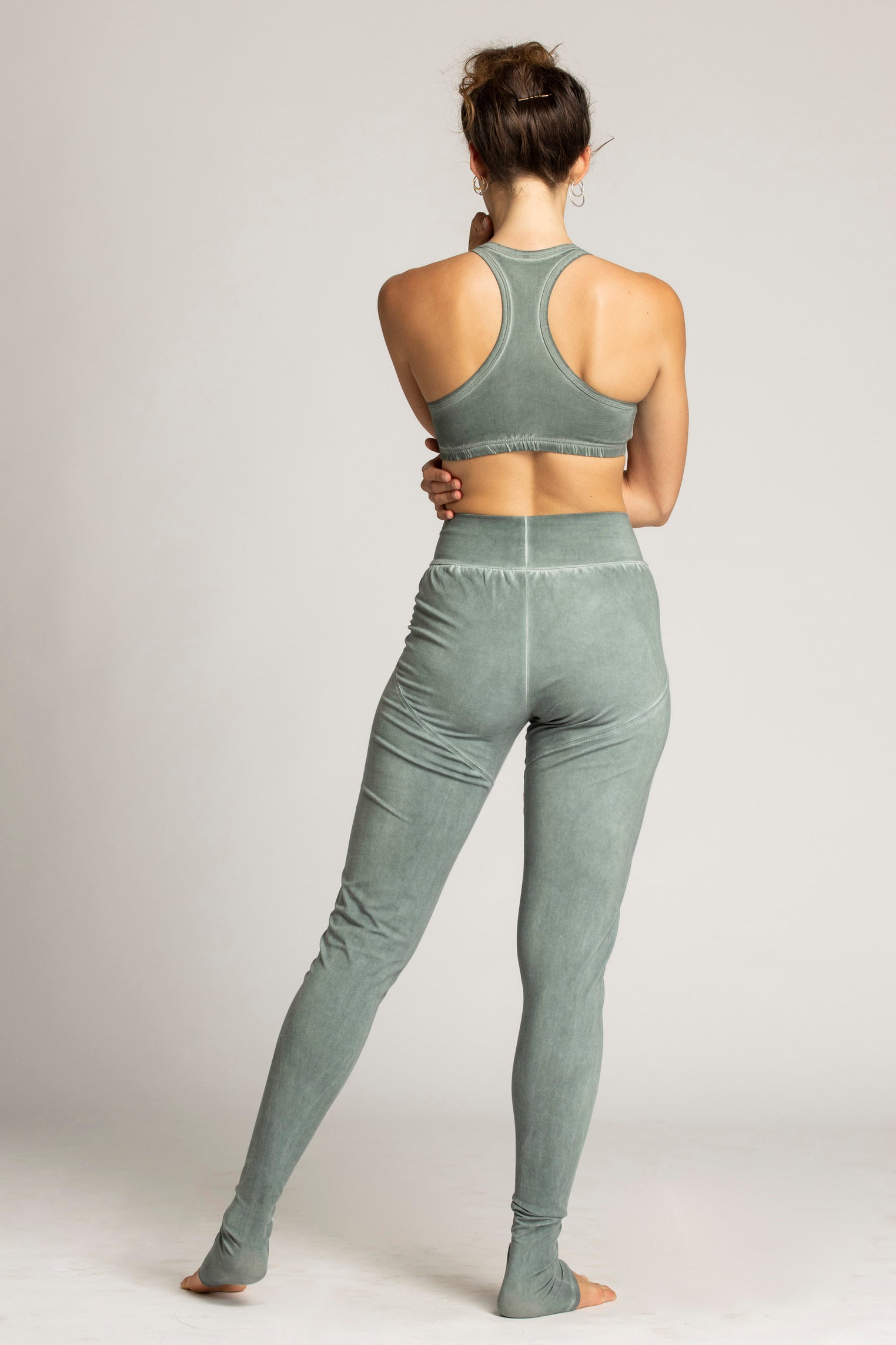 I'mPerfect Stonewash Extra Long Slouchy Pants 35%off