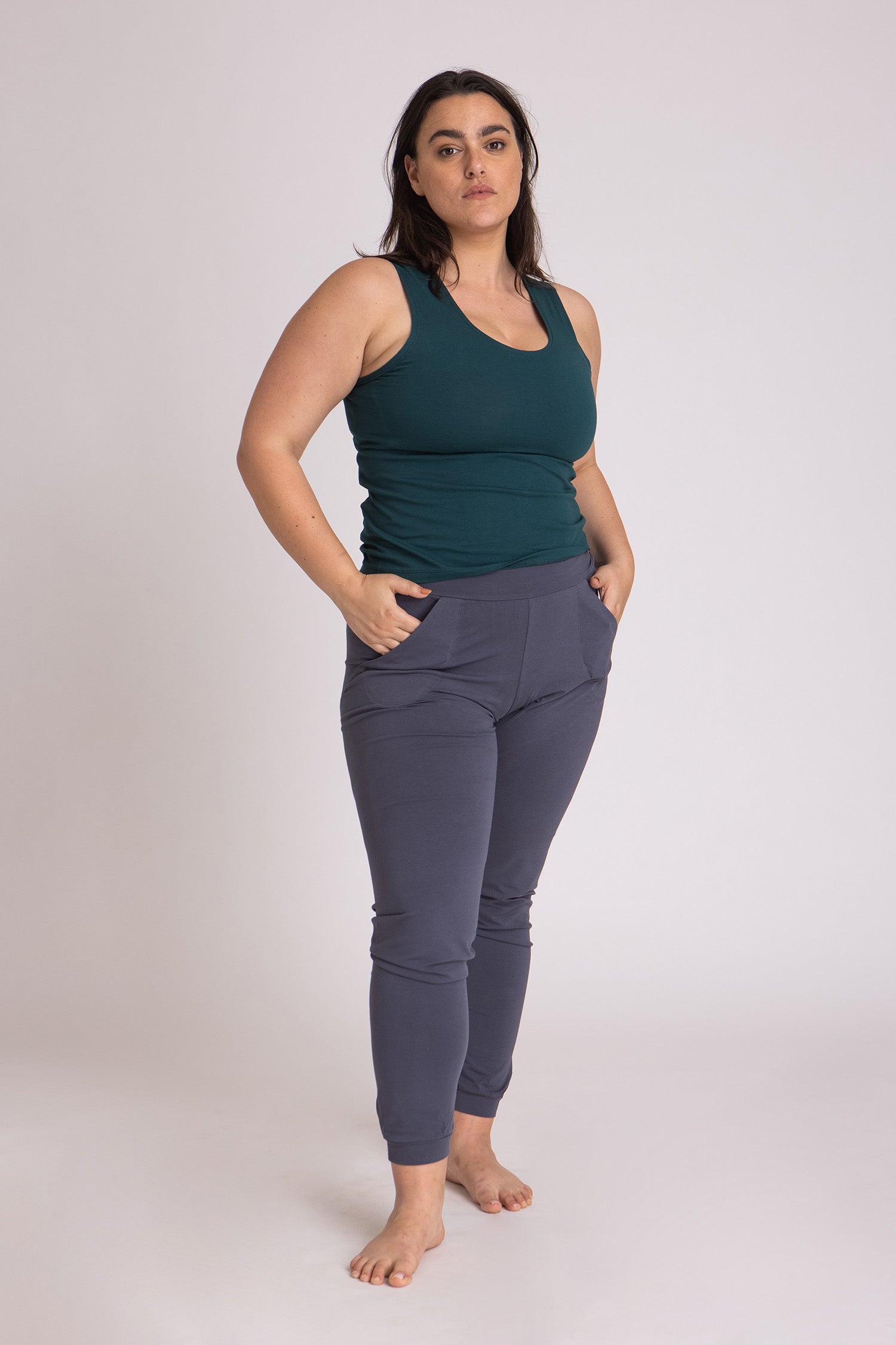 Organic Cotton Unisex Slouchy Pants