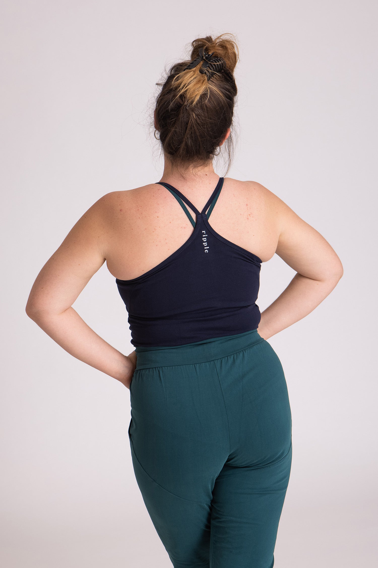 Organic Cotton Criss Cross Tank Top