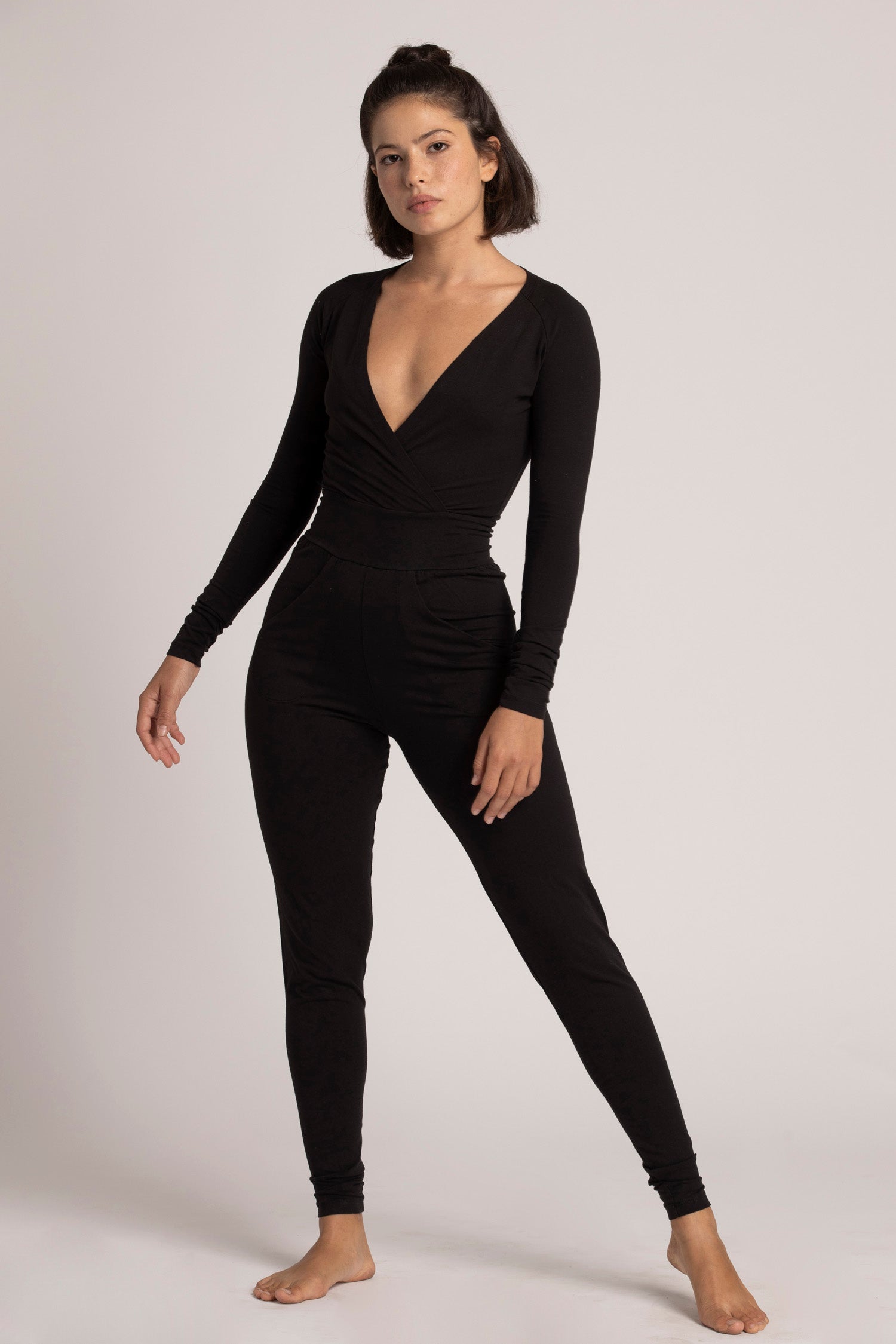 Long Sleeve Yoga Jumpsuit