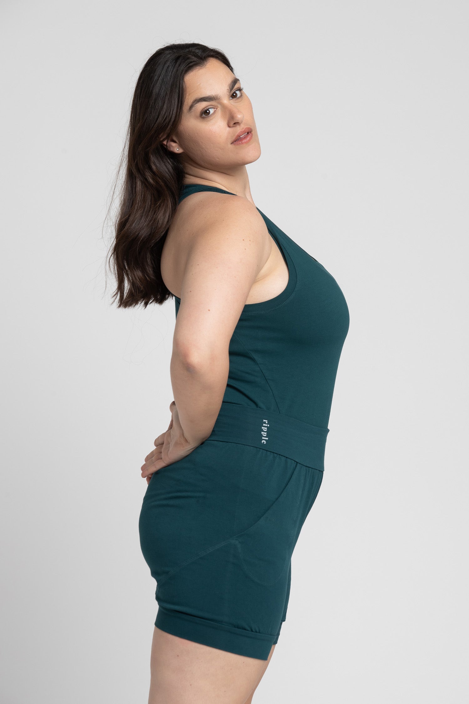 I'mPerfect Organic Cotton Racer Tank Top 50%off