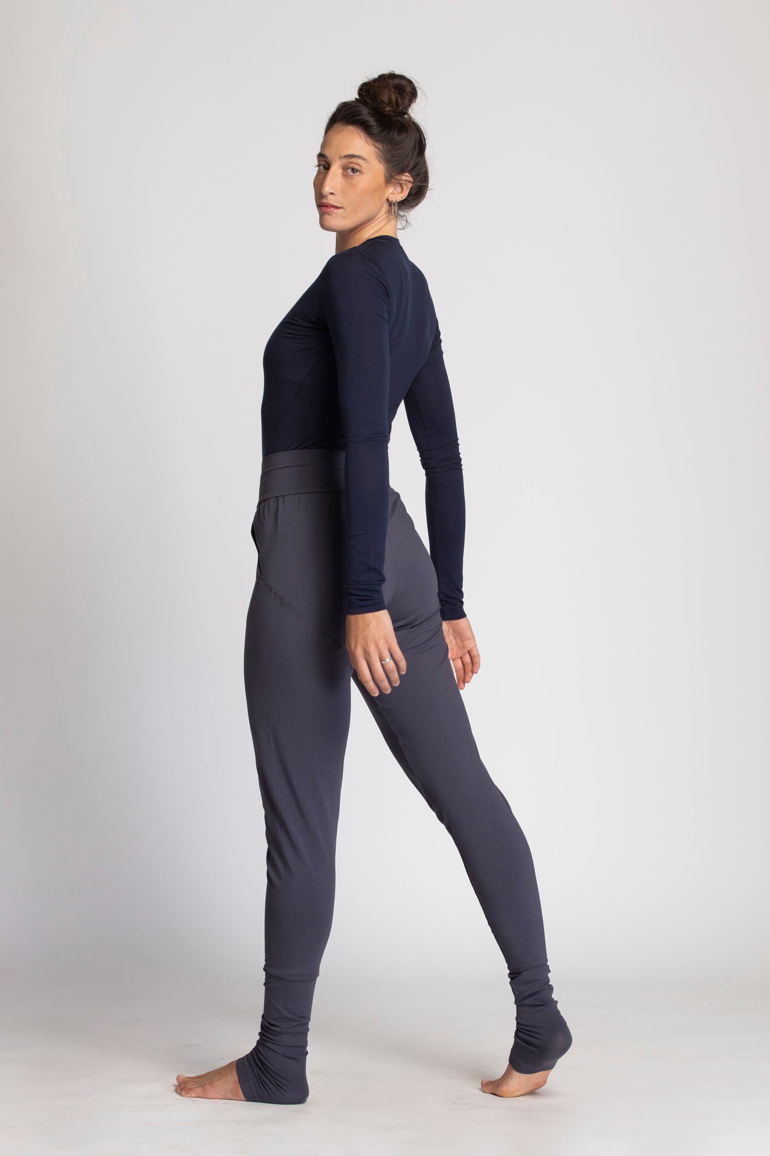 Organic Cotton Extra Long Slouchy Pants