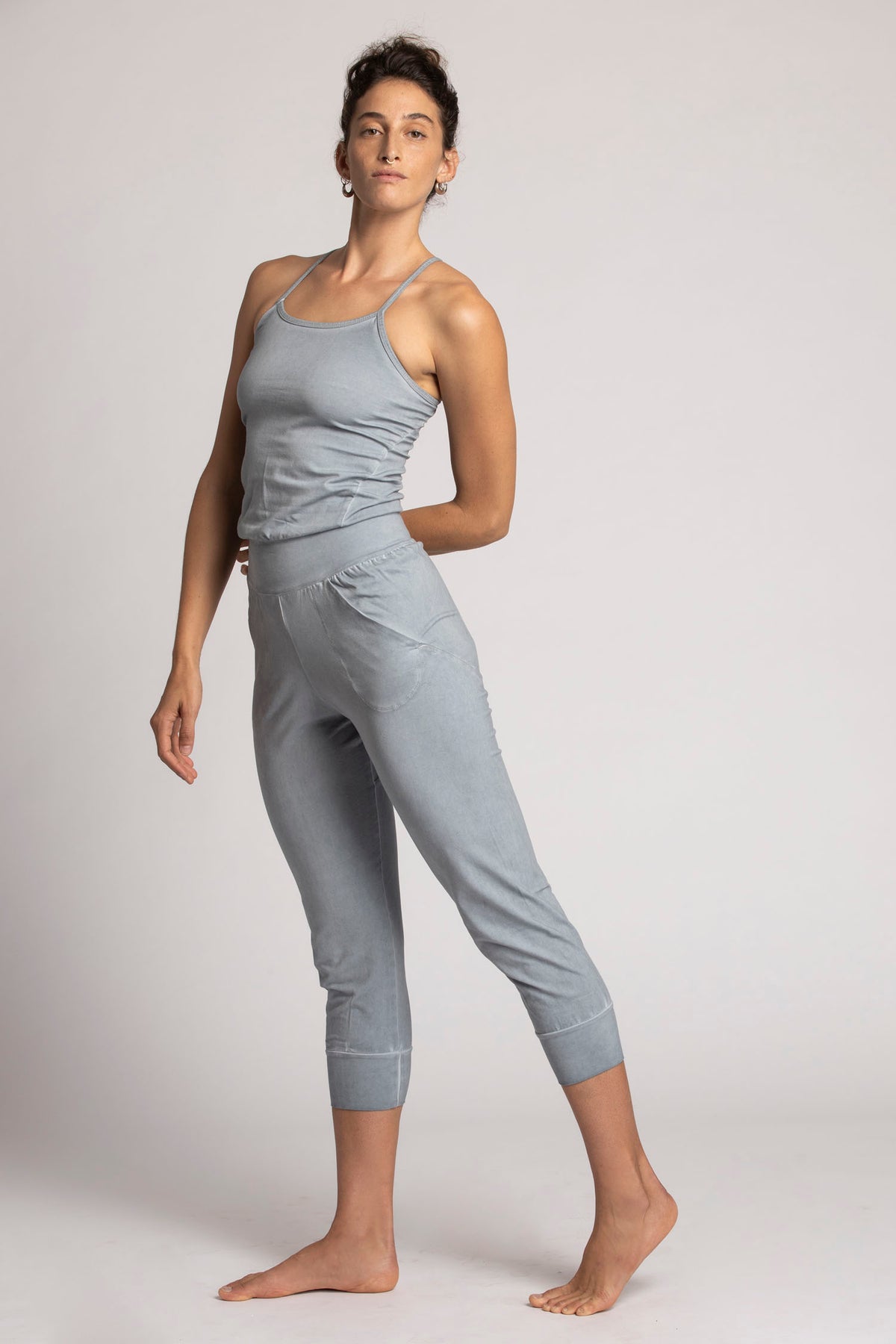 I&#39;mPerfect Stonewash Yoga Jumpsuit - All 50% OFF