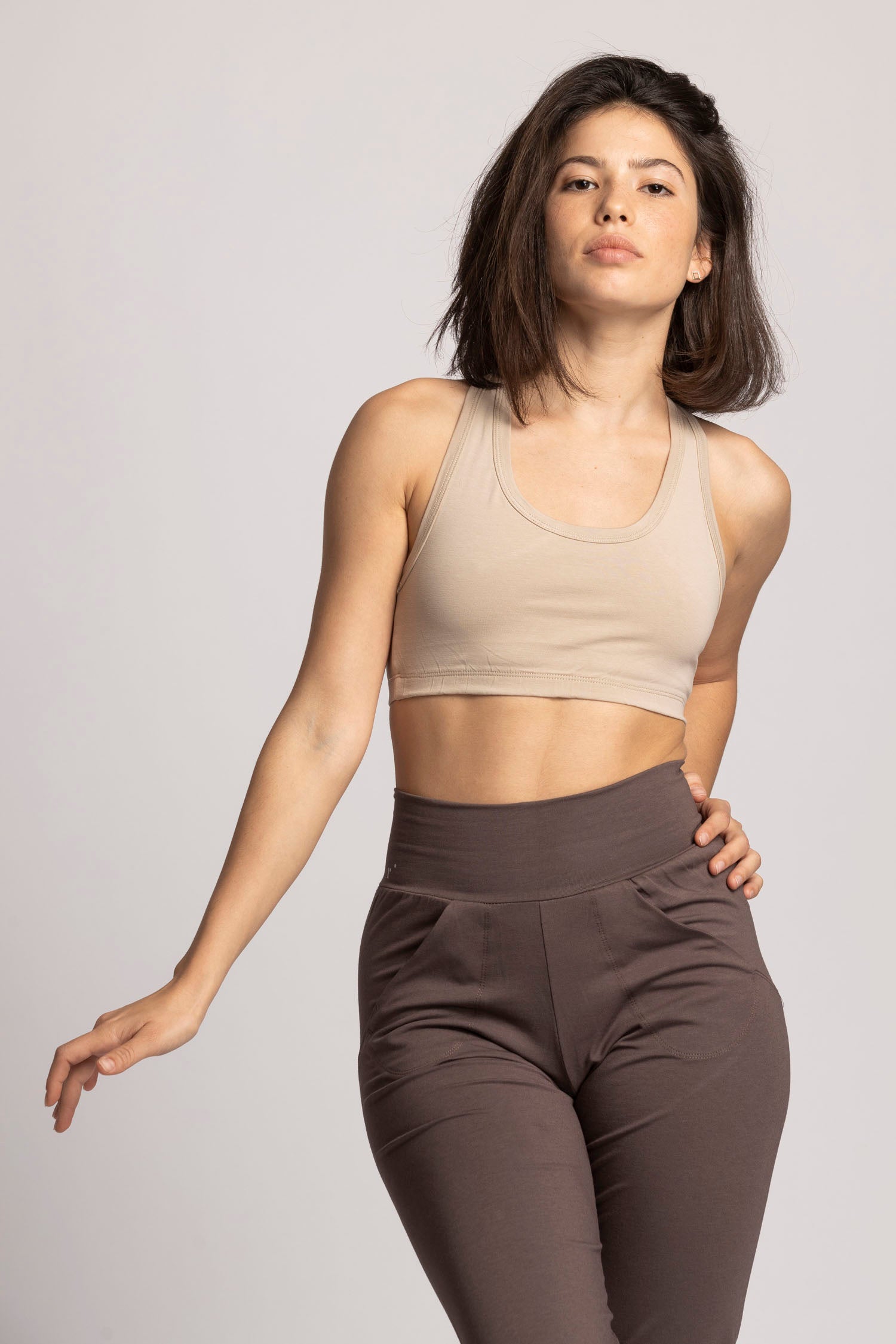 I'mPerfect Organic Cotton Racer-Back Bra 25%off