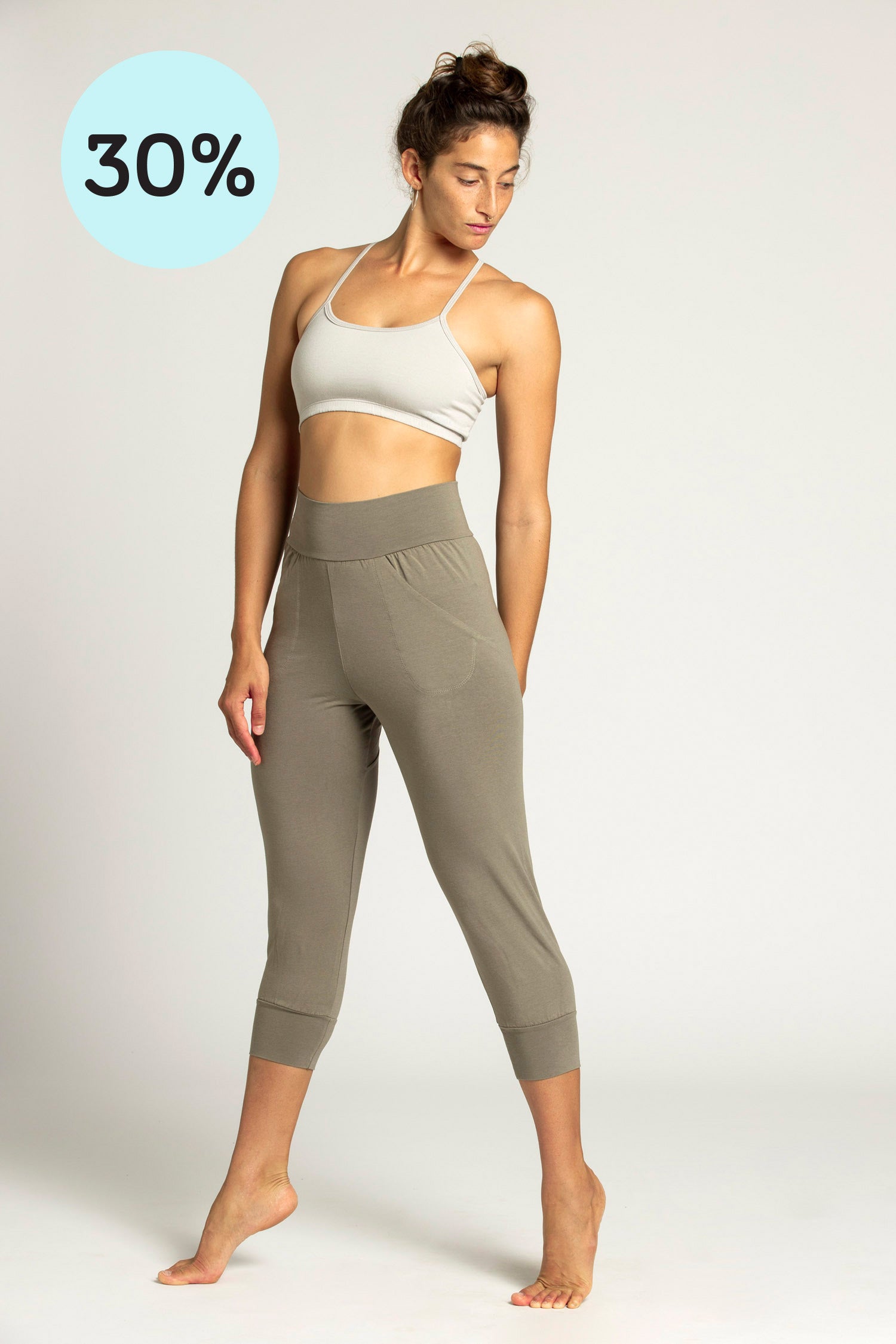 Slouchy Capri Pants
