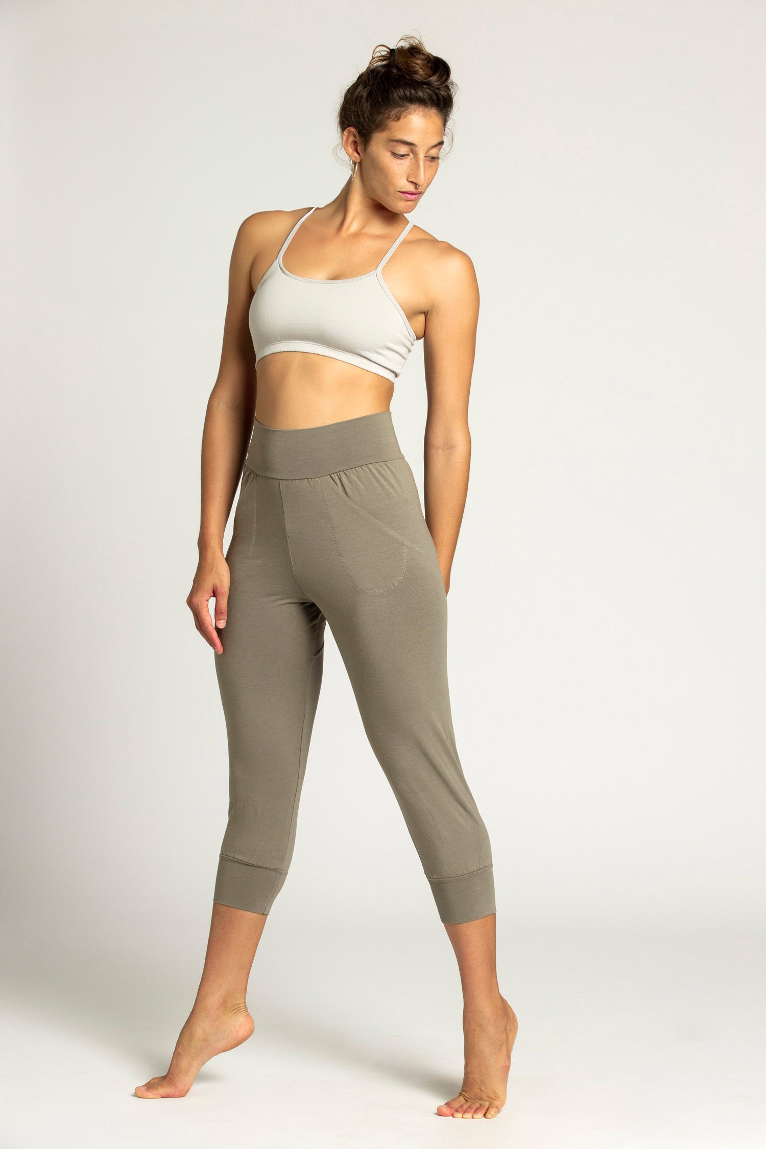 Slouchy Capri Pants